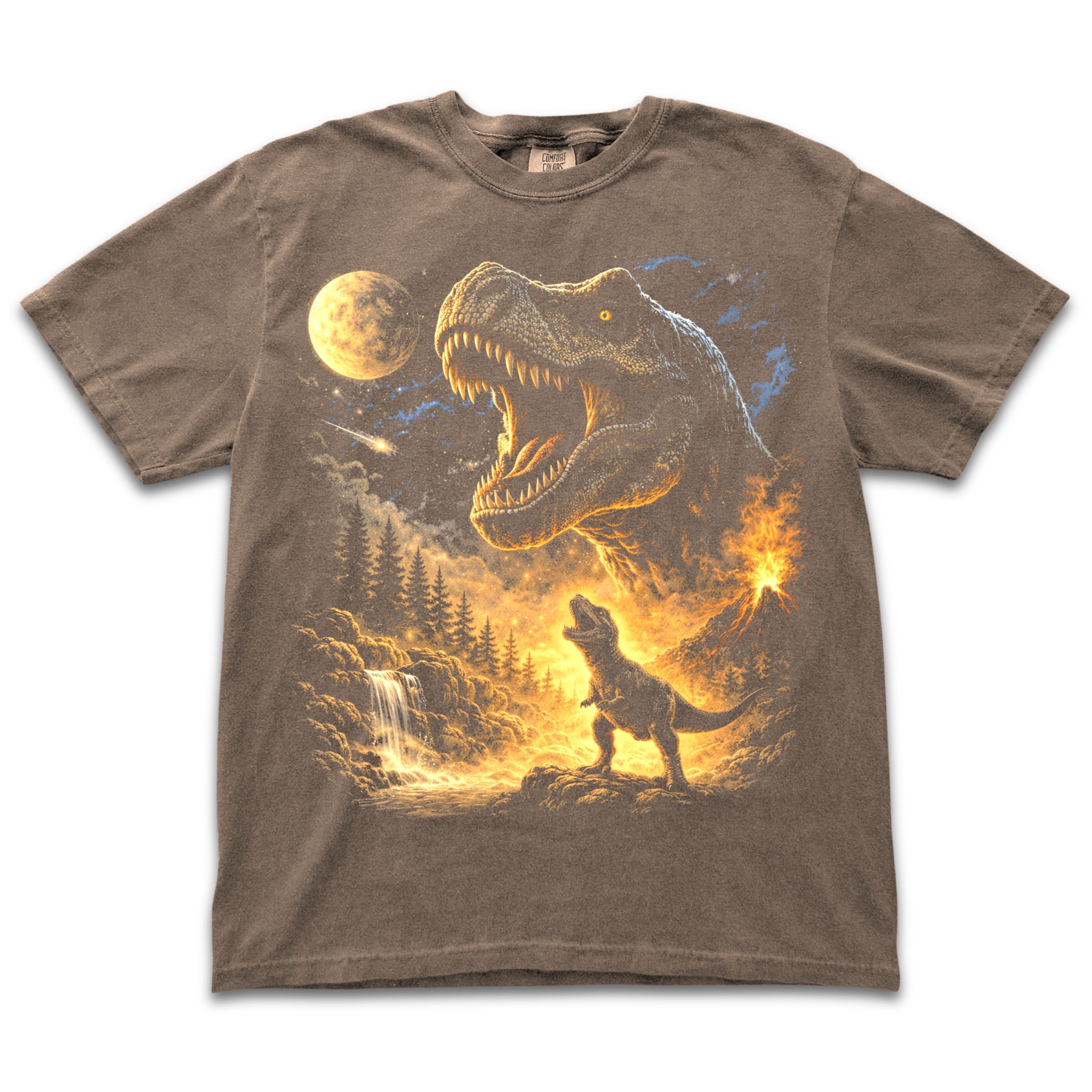 T-Rex Howling to the Moon
