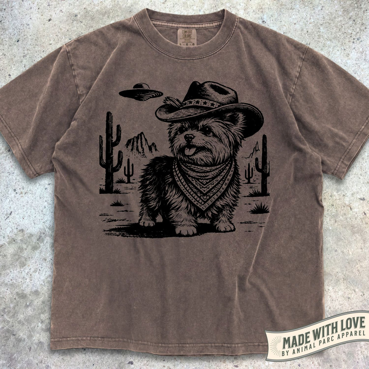 Cowboy Yorkie Tee