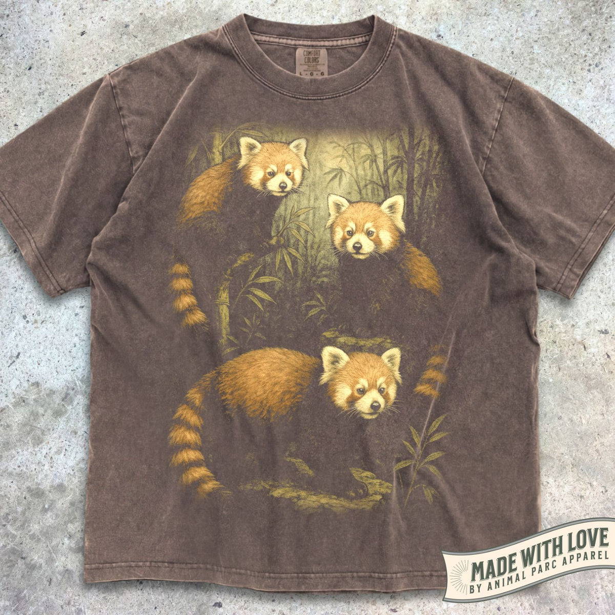 Red Pandas In Nature Tee