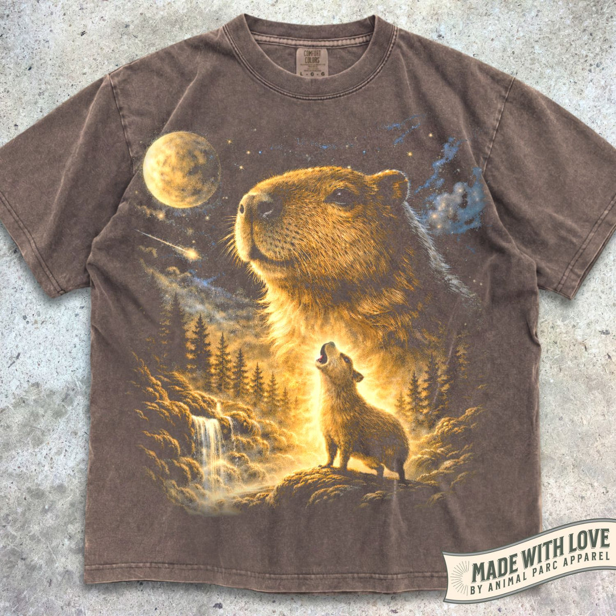 Howling Capybara Tee