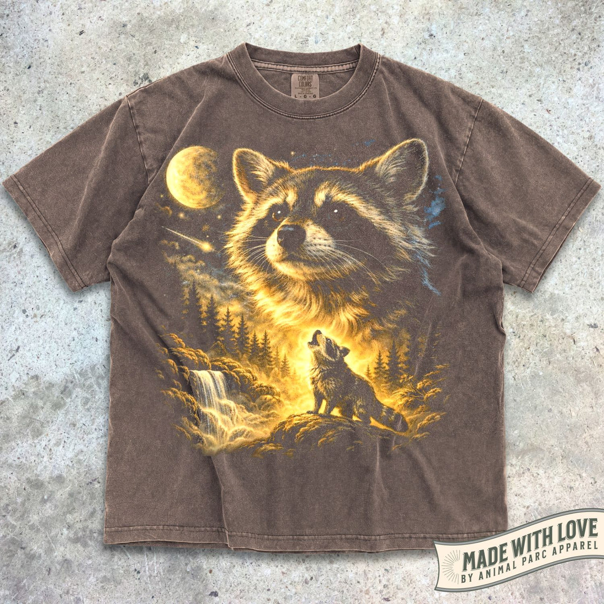Howling Raccoon Tee