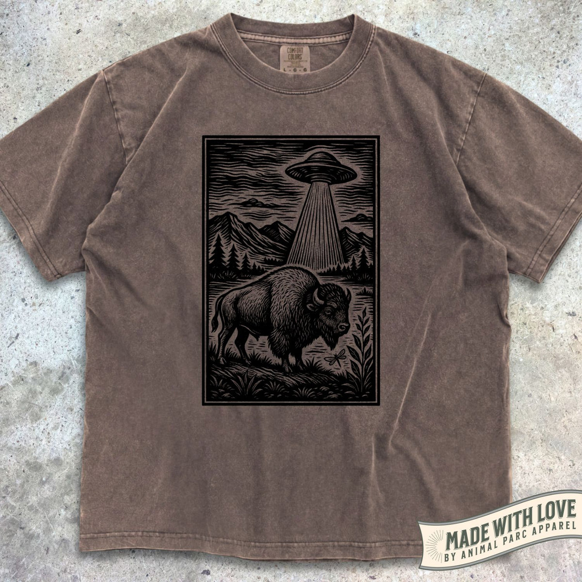 Ufo Bison Tee