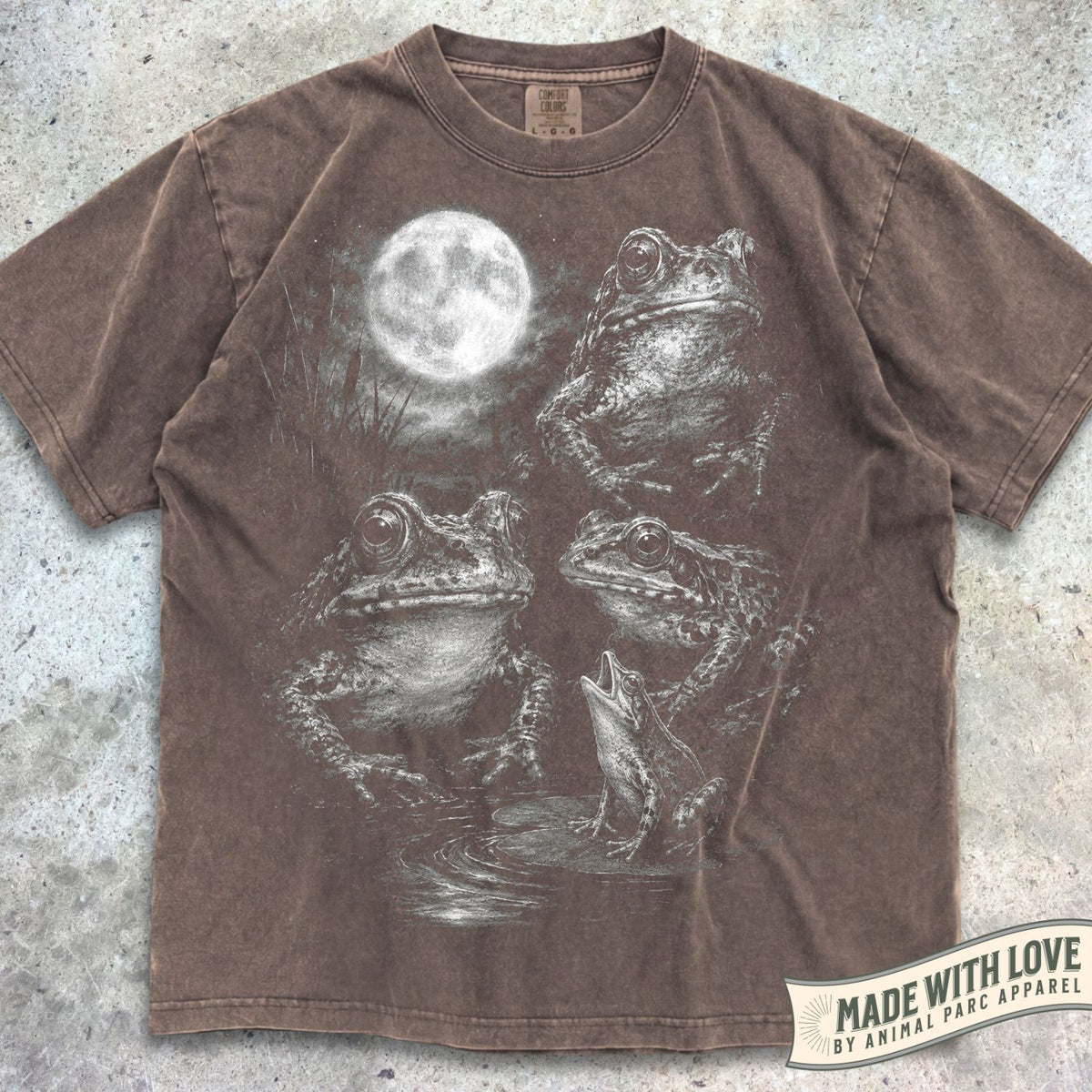 Full Moon Frogs Tee