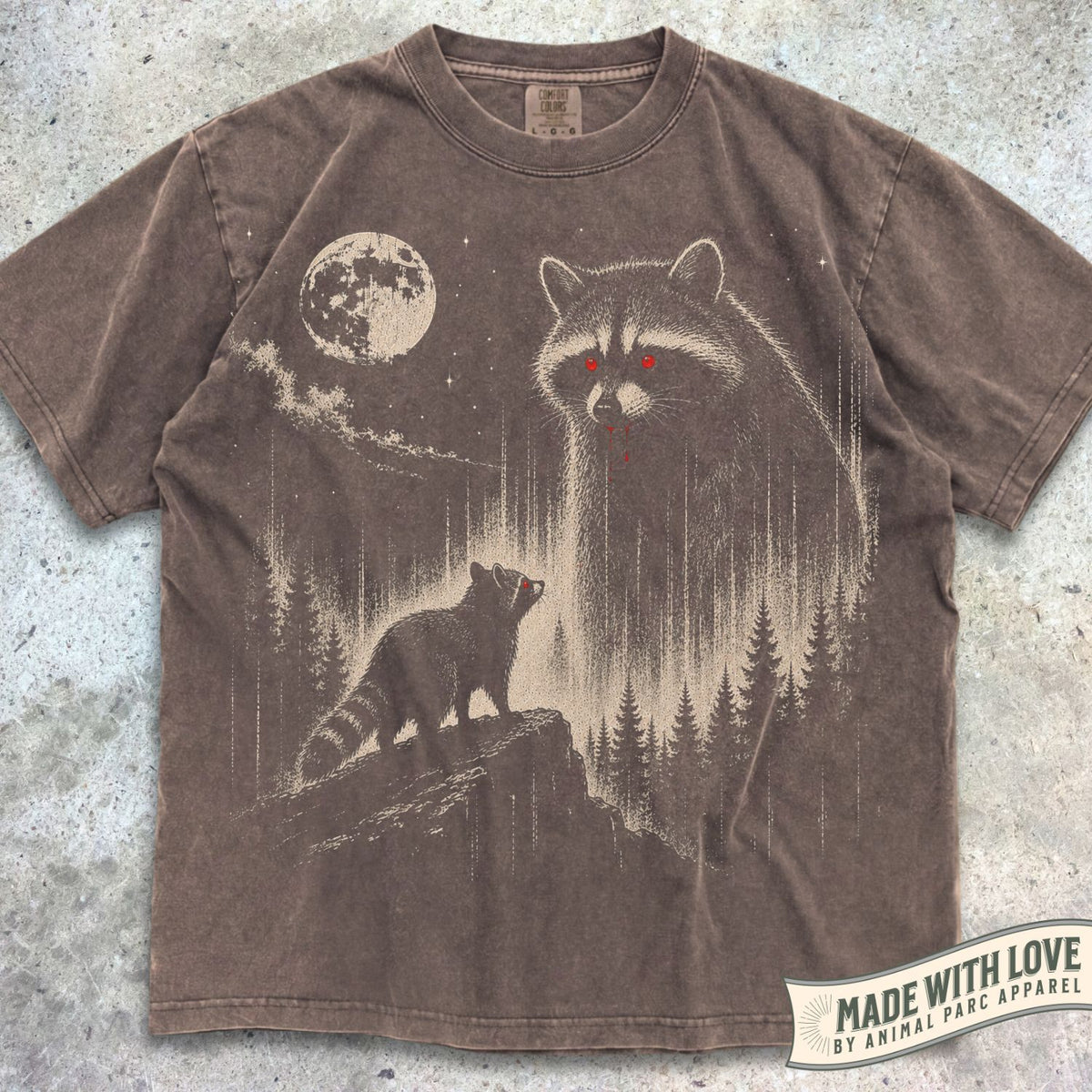 Horror Raccoon Tee