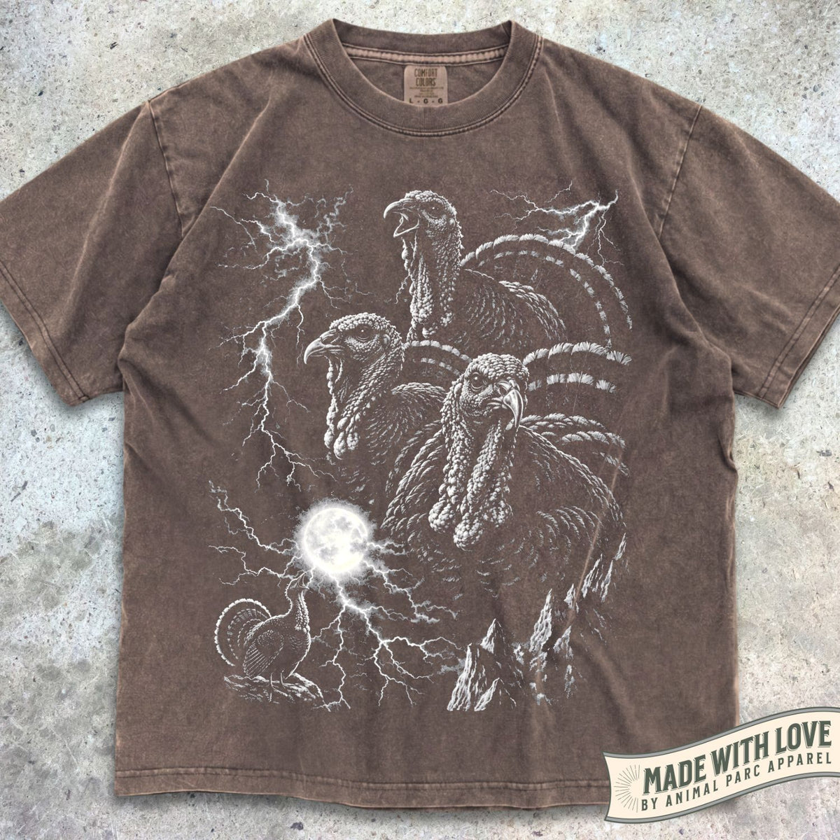 Lightning Turkeys Tee