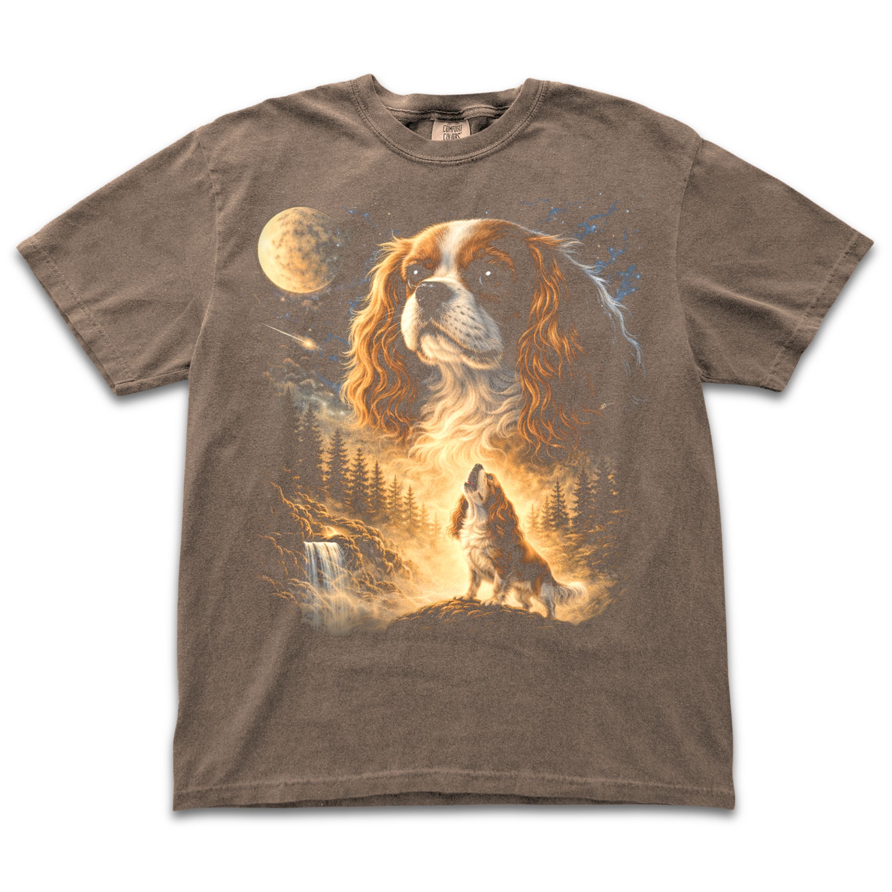 Cavalier Howling to the Moon