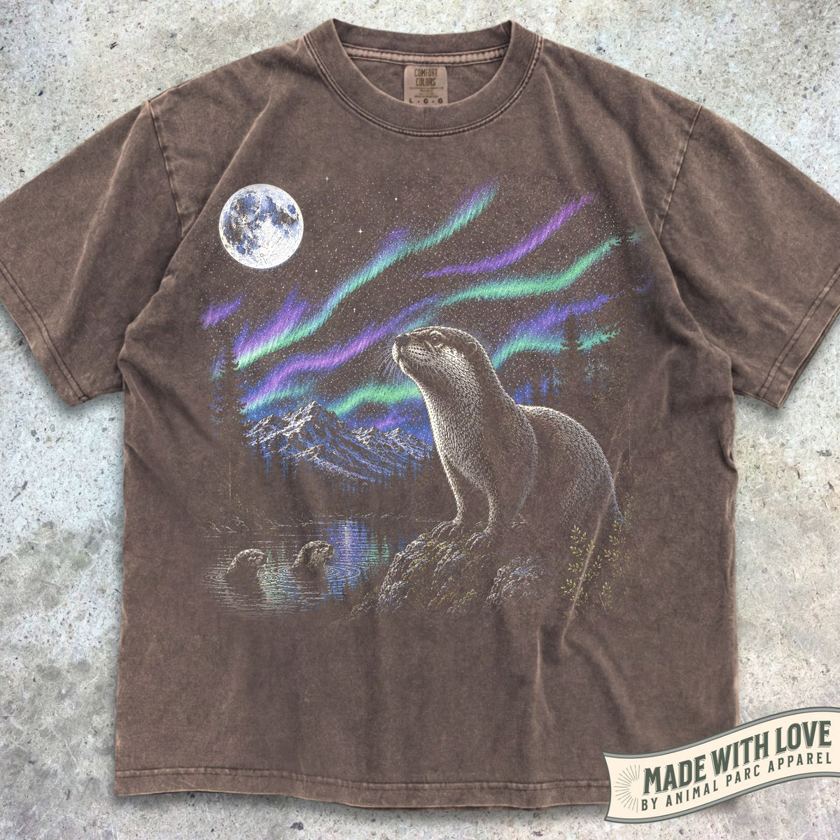 Northern Lights Otter Tee