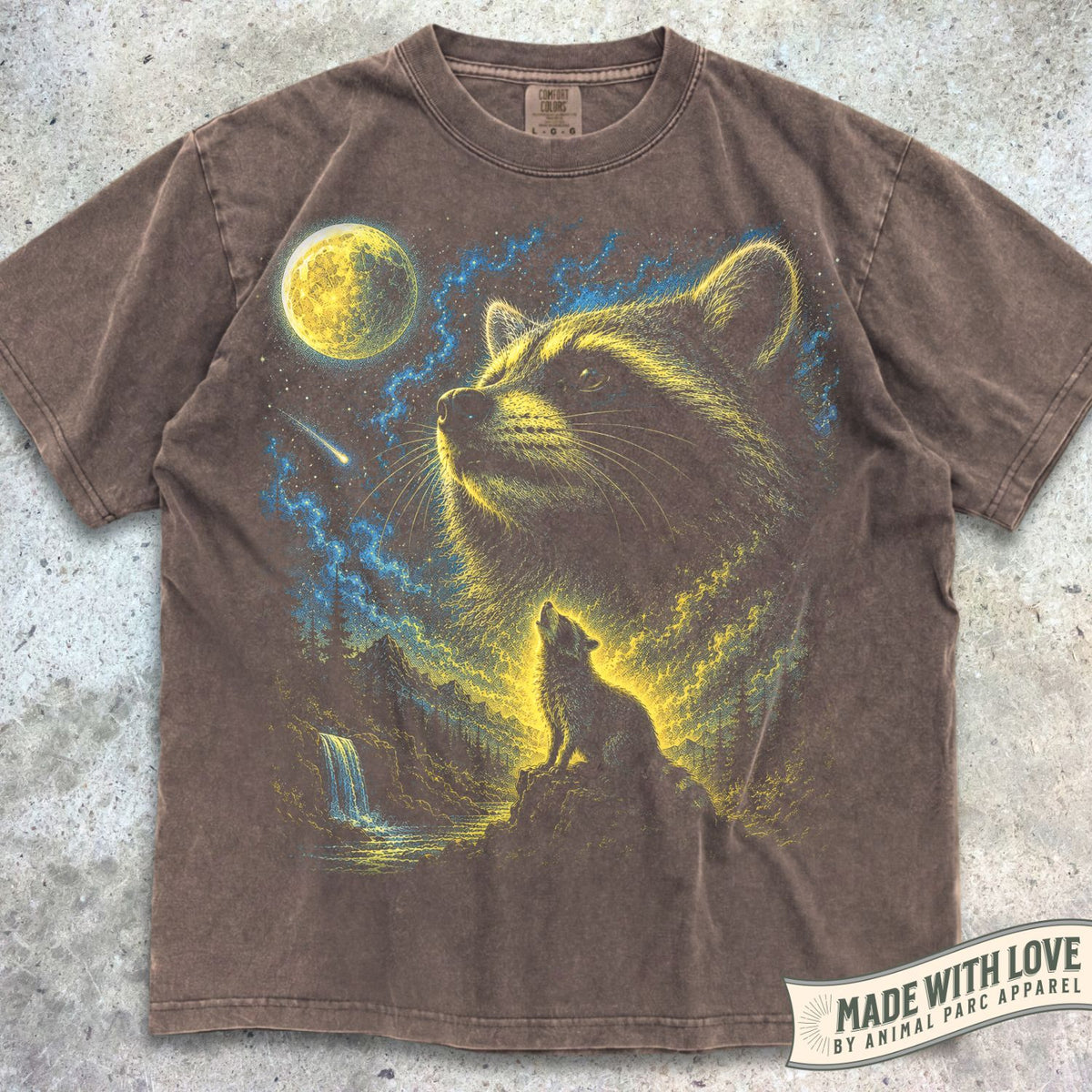 Moonlight Raccoon Tee