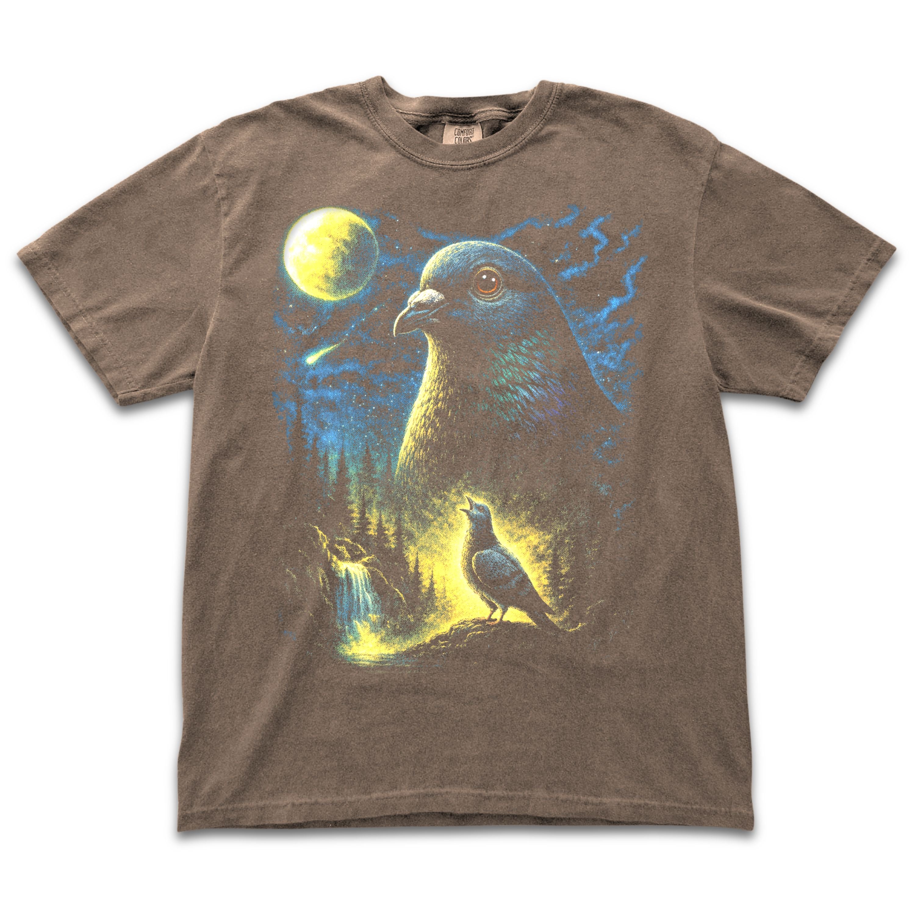 Pigeon Howling to the Moon