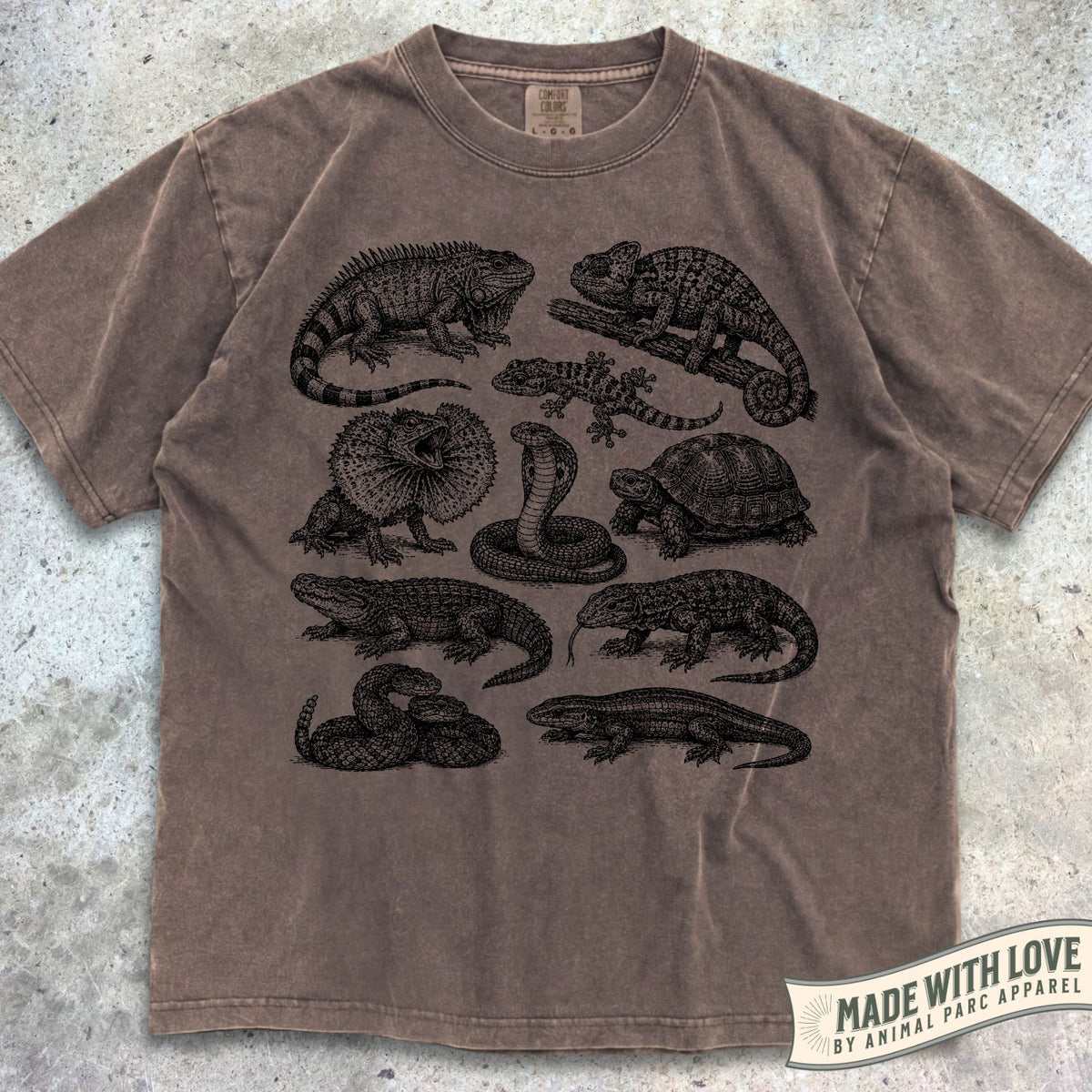 Reptile Compilation Tee