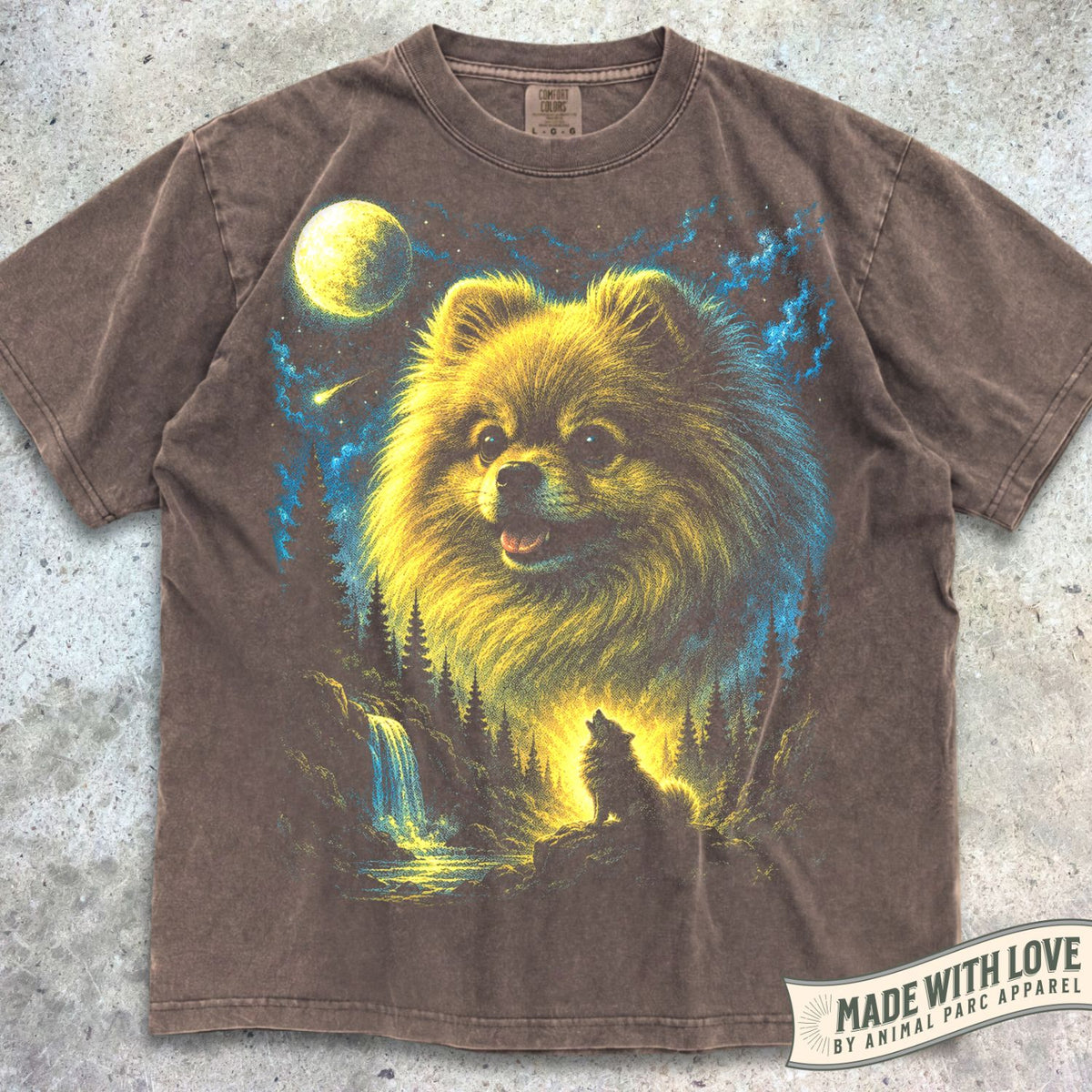 Howling Pomeranian Tee