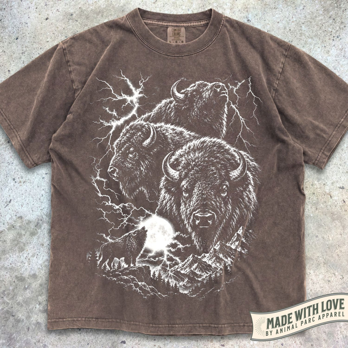 Lightning Bisons Tee