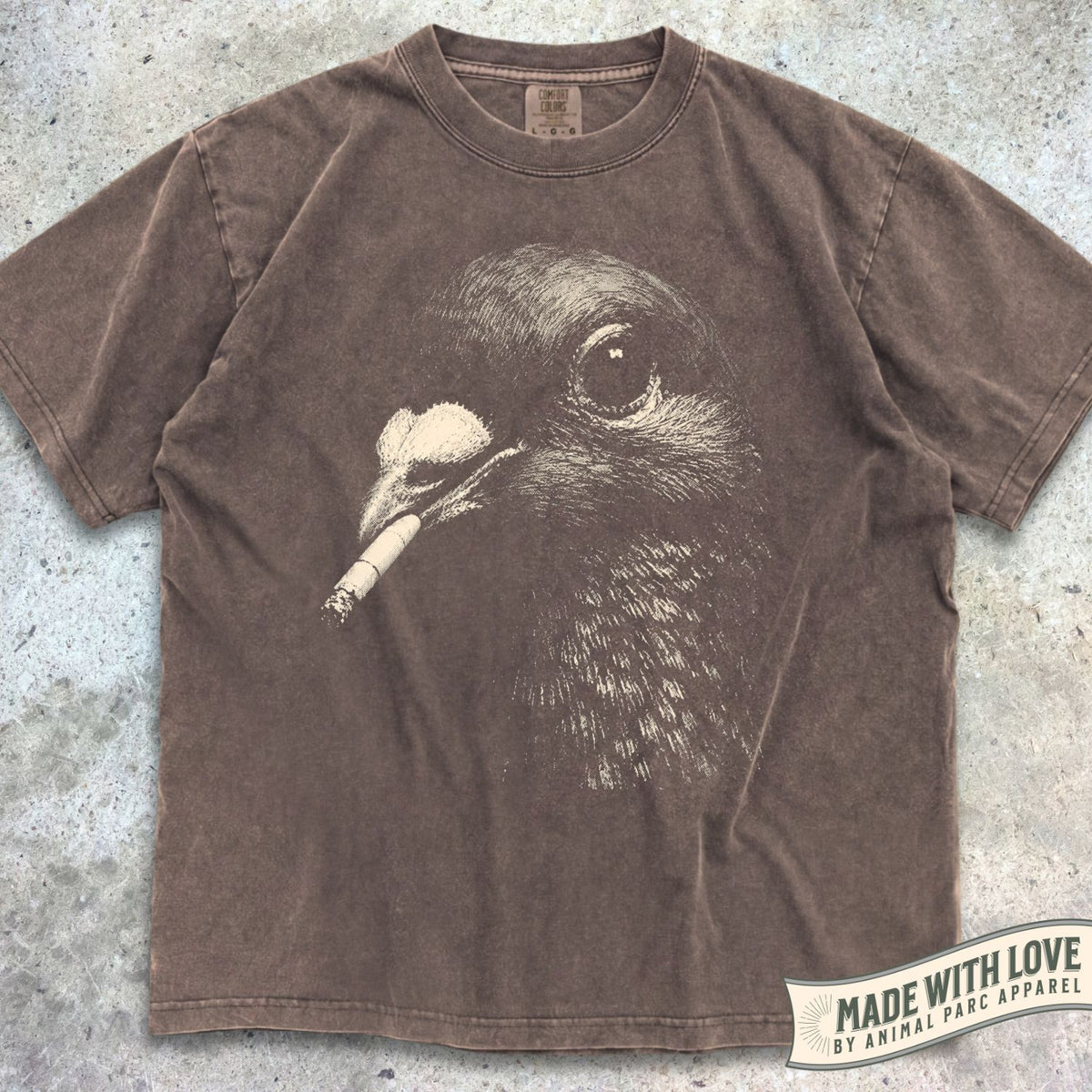 Smoking Pigeon Tee