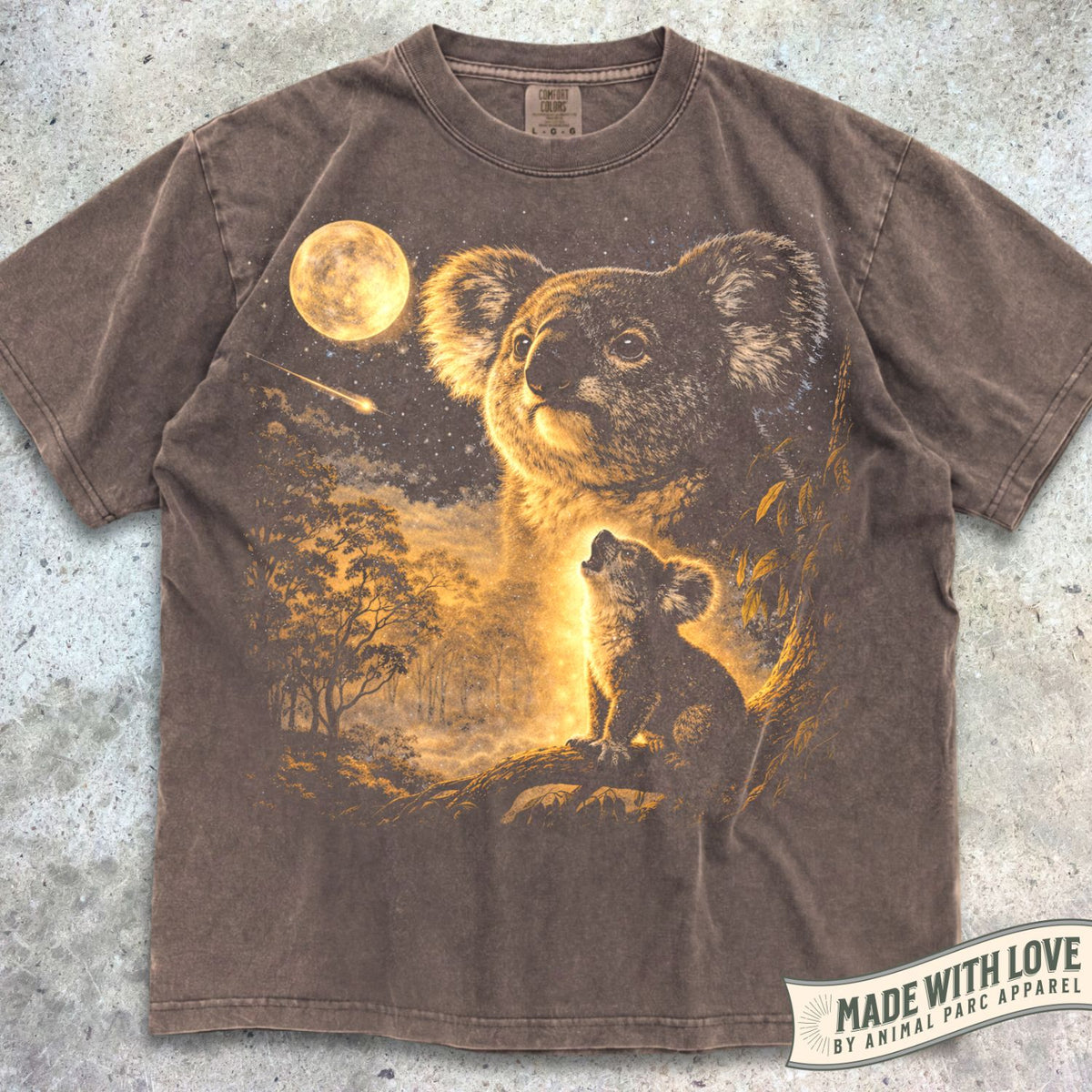 Koala Howling Moon Tee