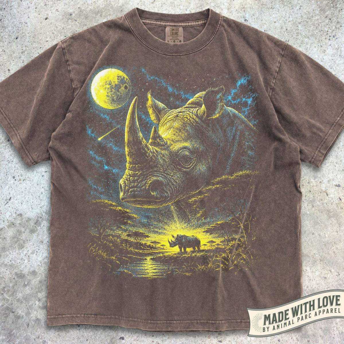 Moonlight Rhino Tee