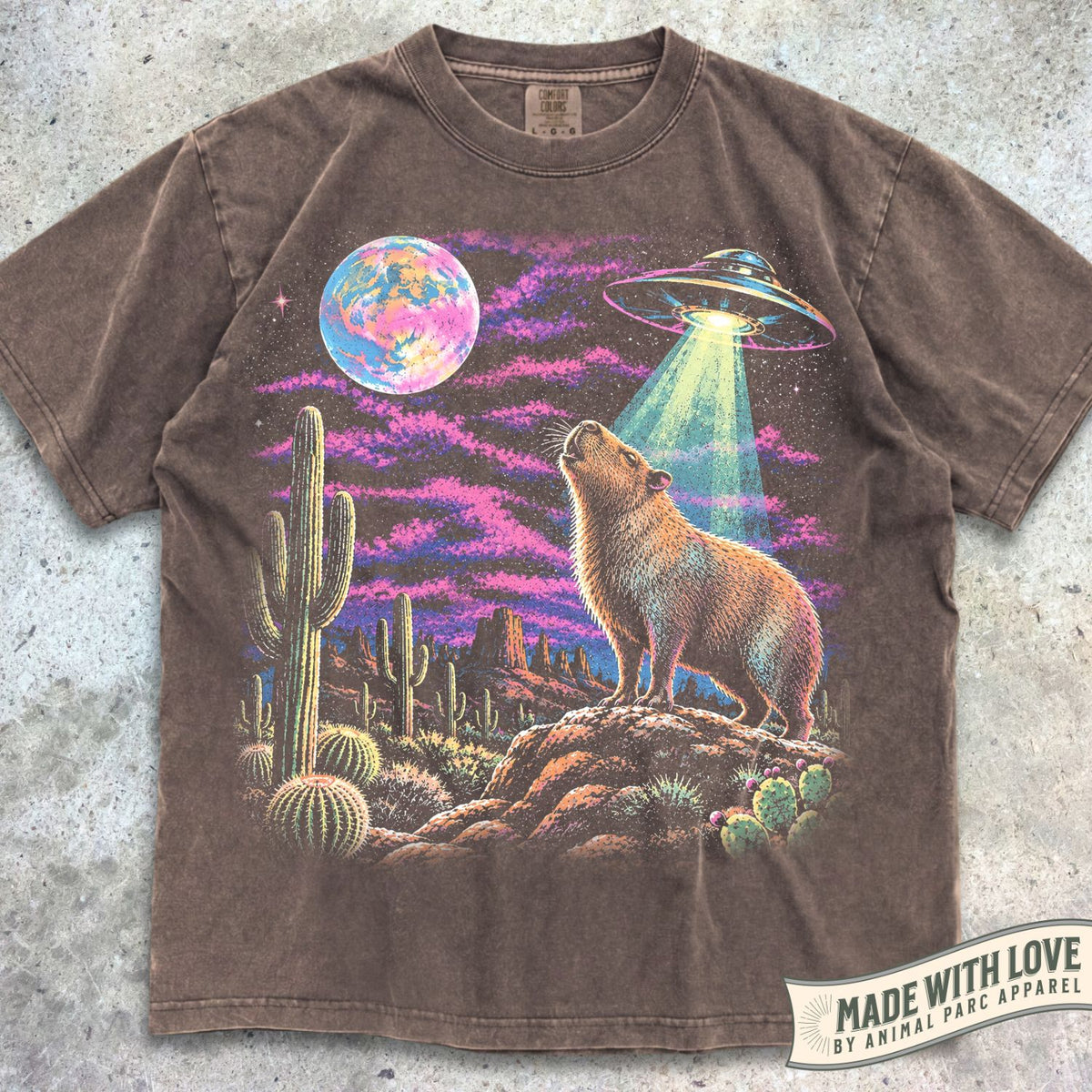 Capybara Ufo Tee