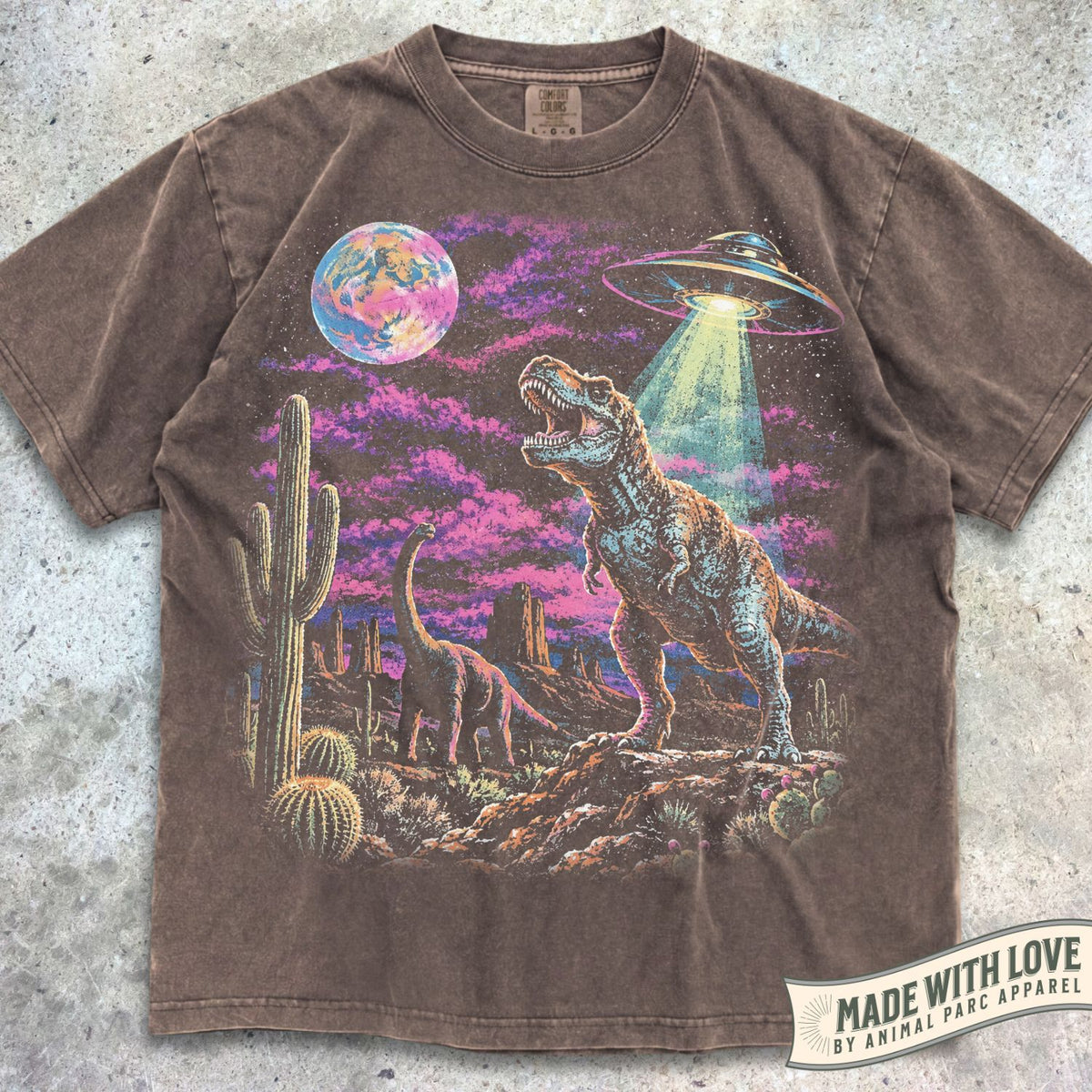 Dinosaurs Ufo Tee