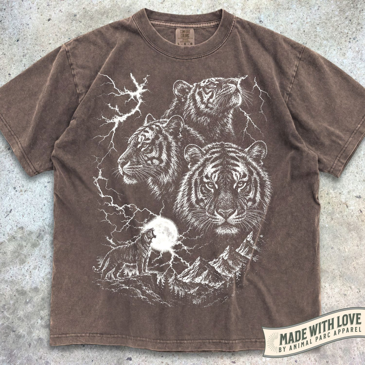 Lightning Tigers Tee