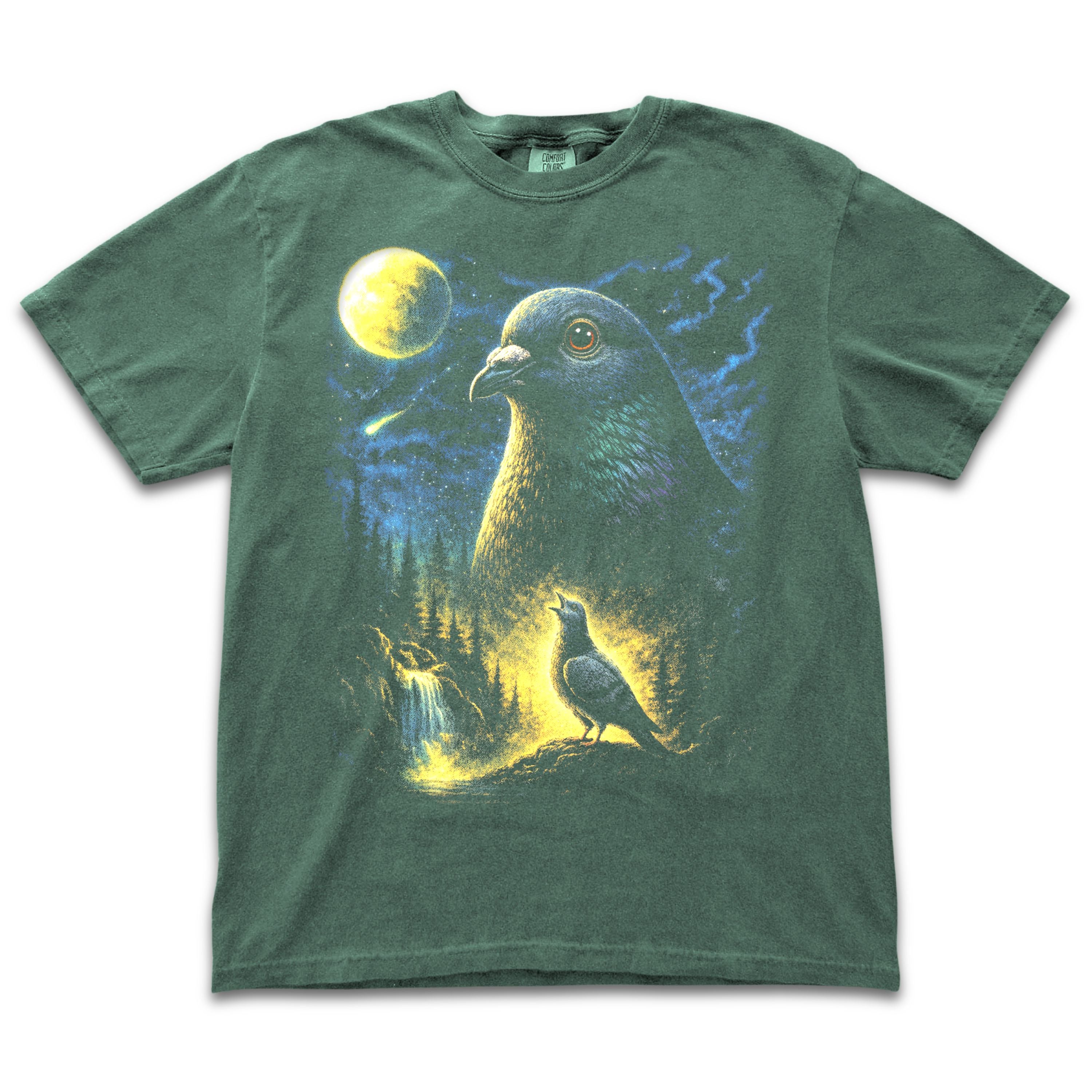 Pigeon Howling to the Moon