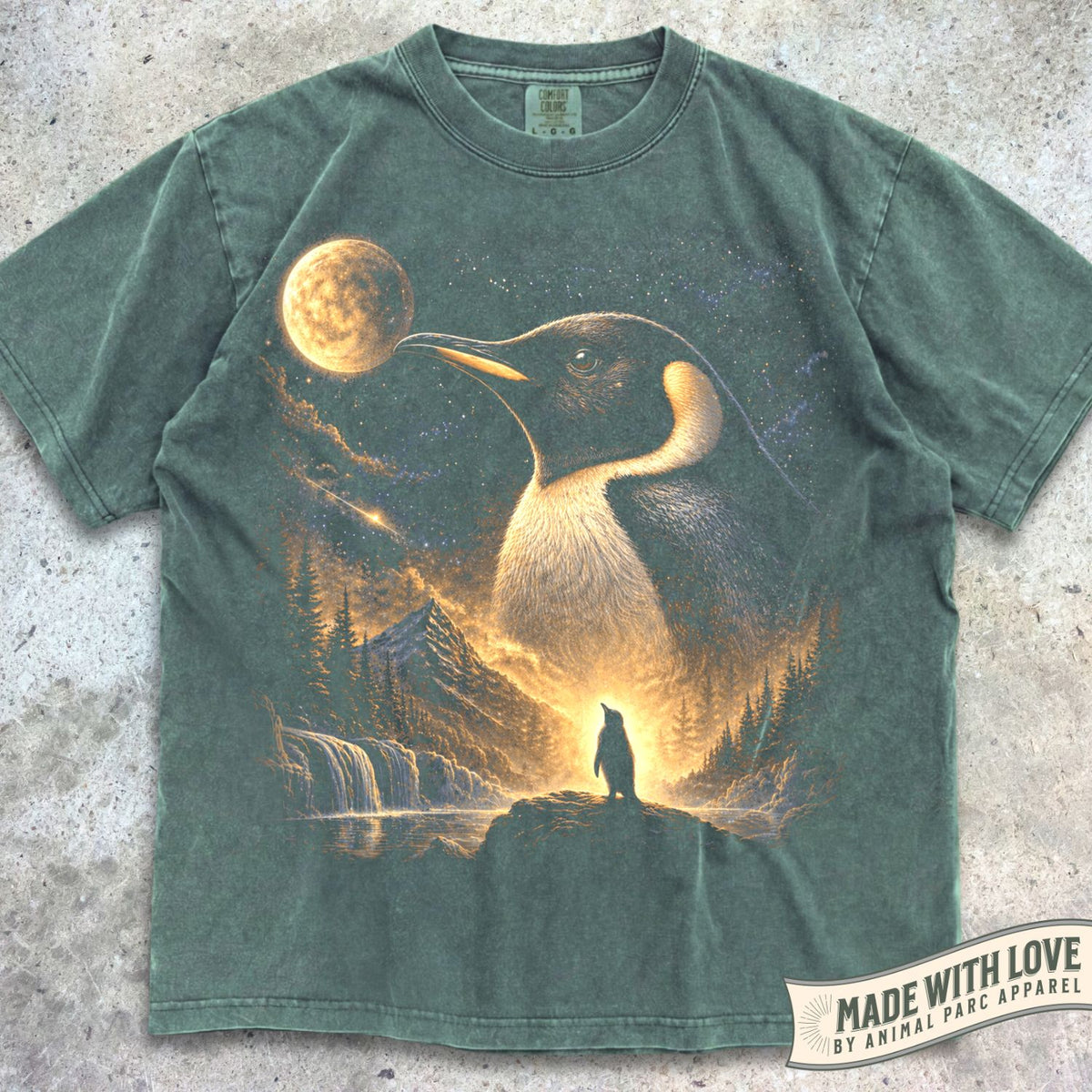 Moonlight Penguin Tee