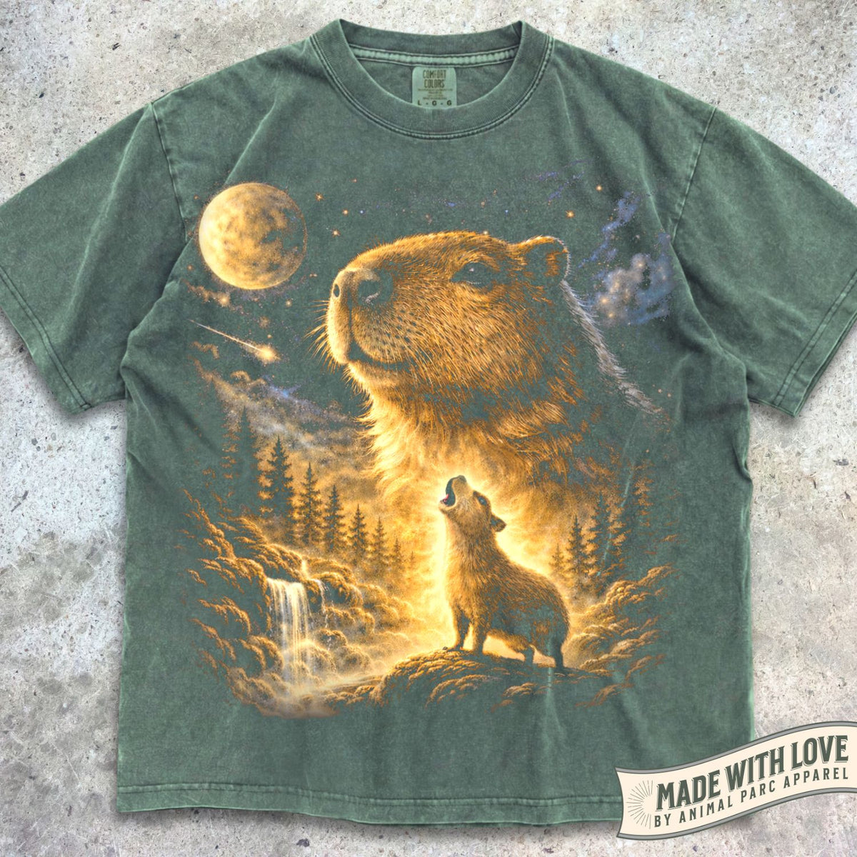 Howling Capybara Tee