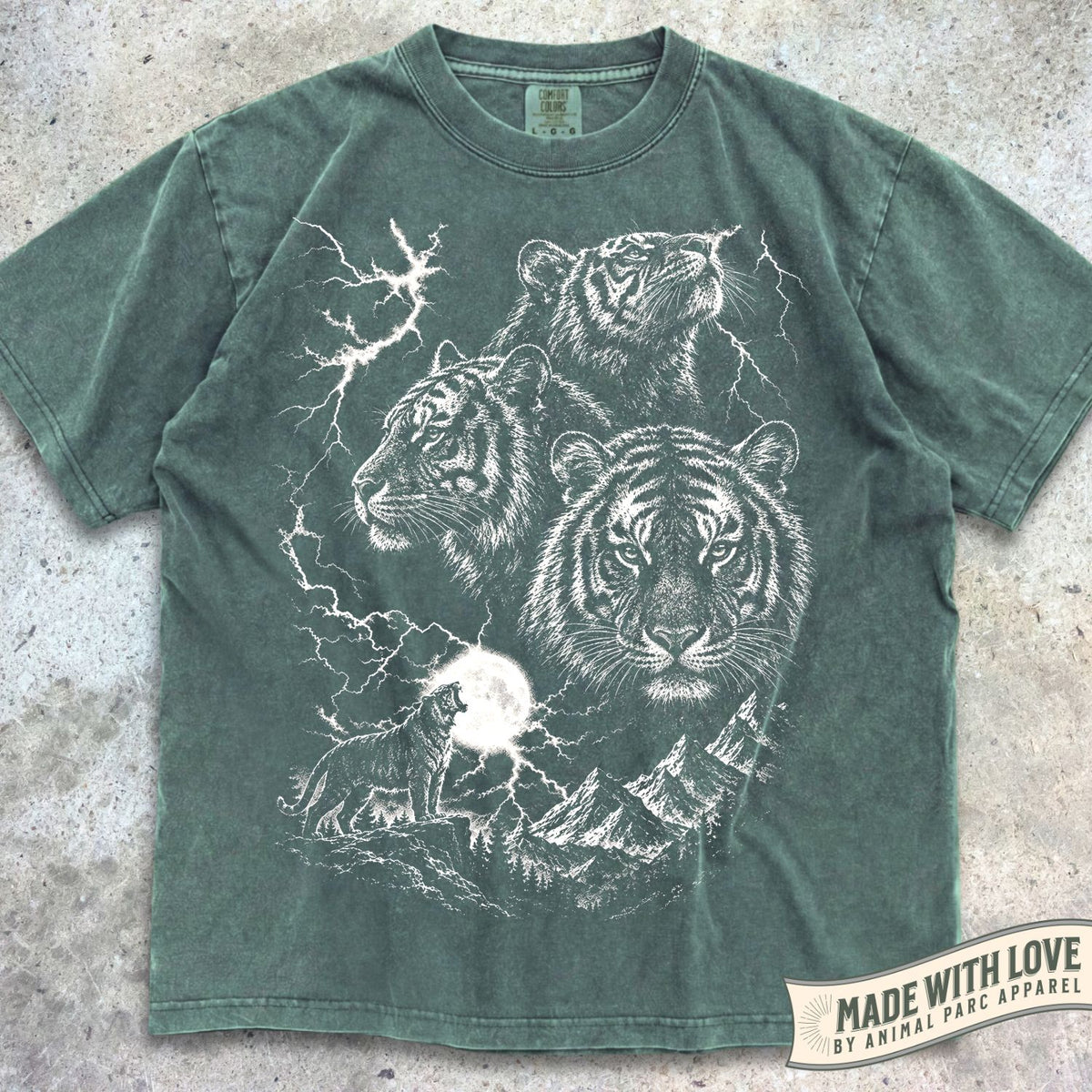Lightning Tigers Tee