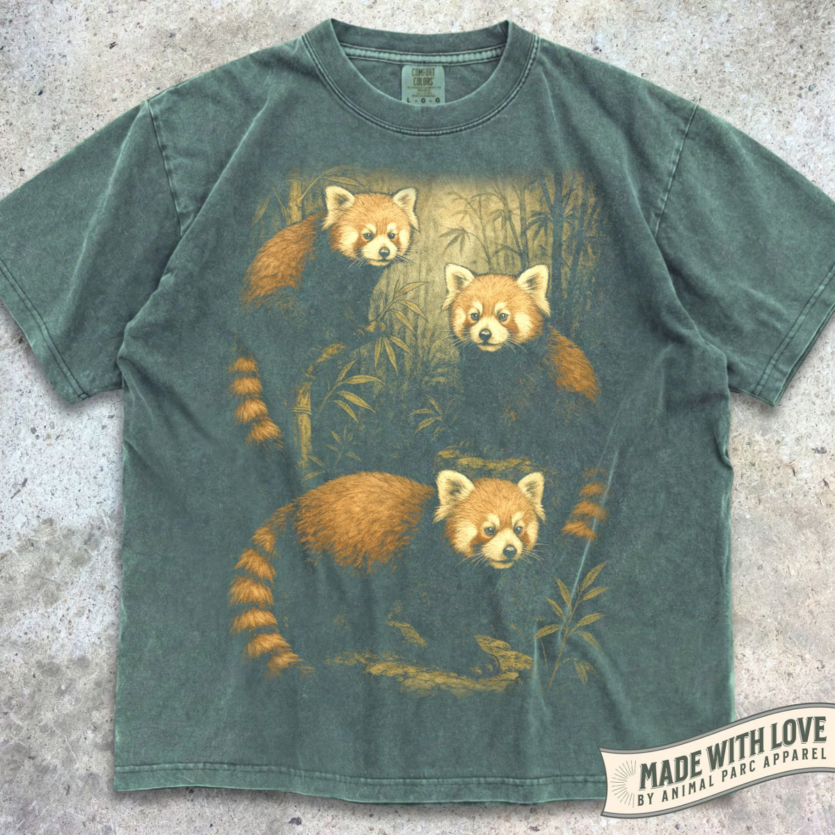 Red Pandas In Nature Tee