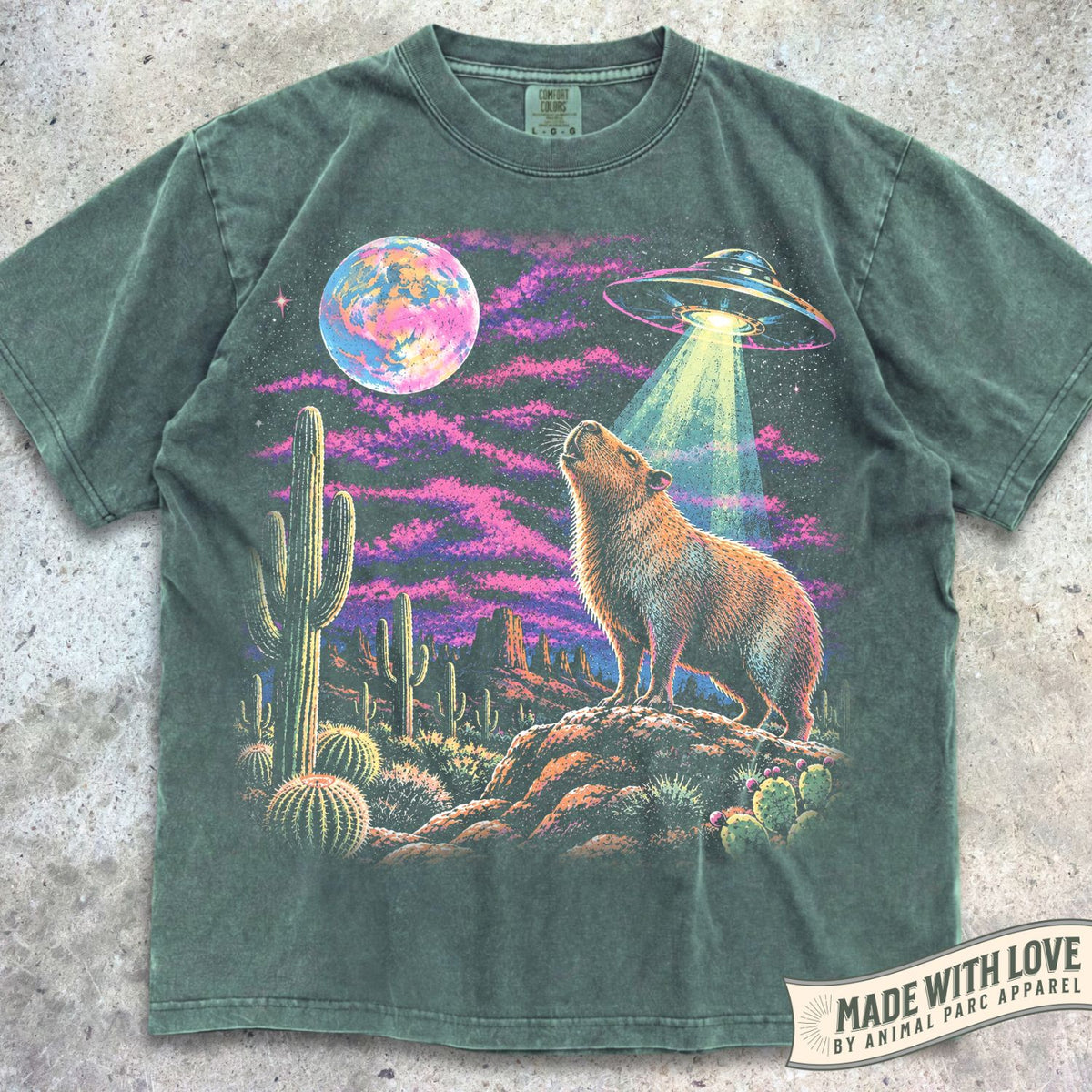 Capybara Ufo Tee