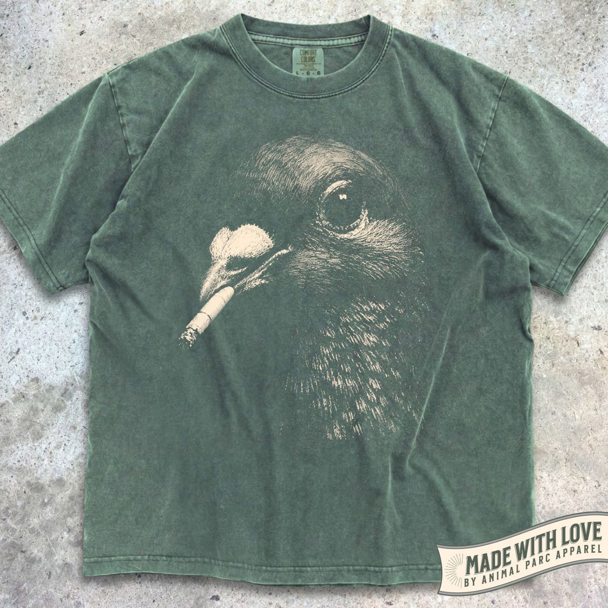 Smoking Pigeon Tee
