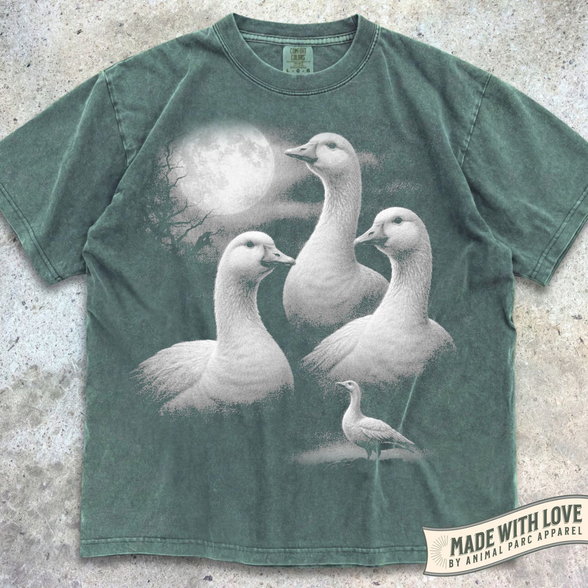 Full Moon Geese Tee