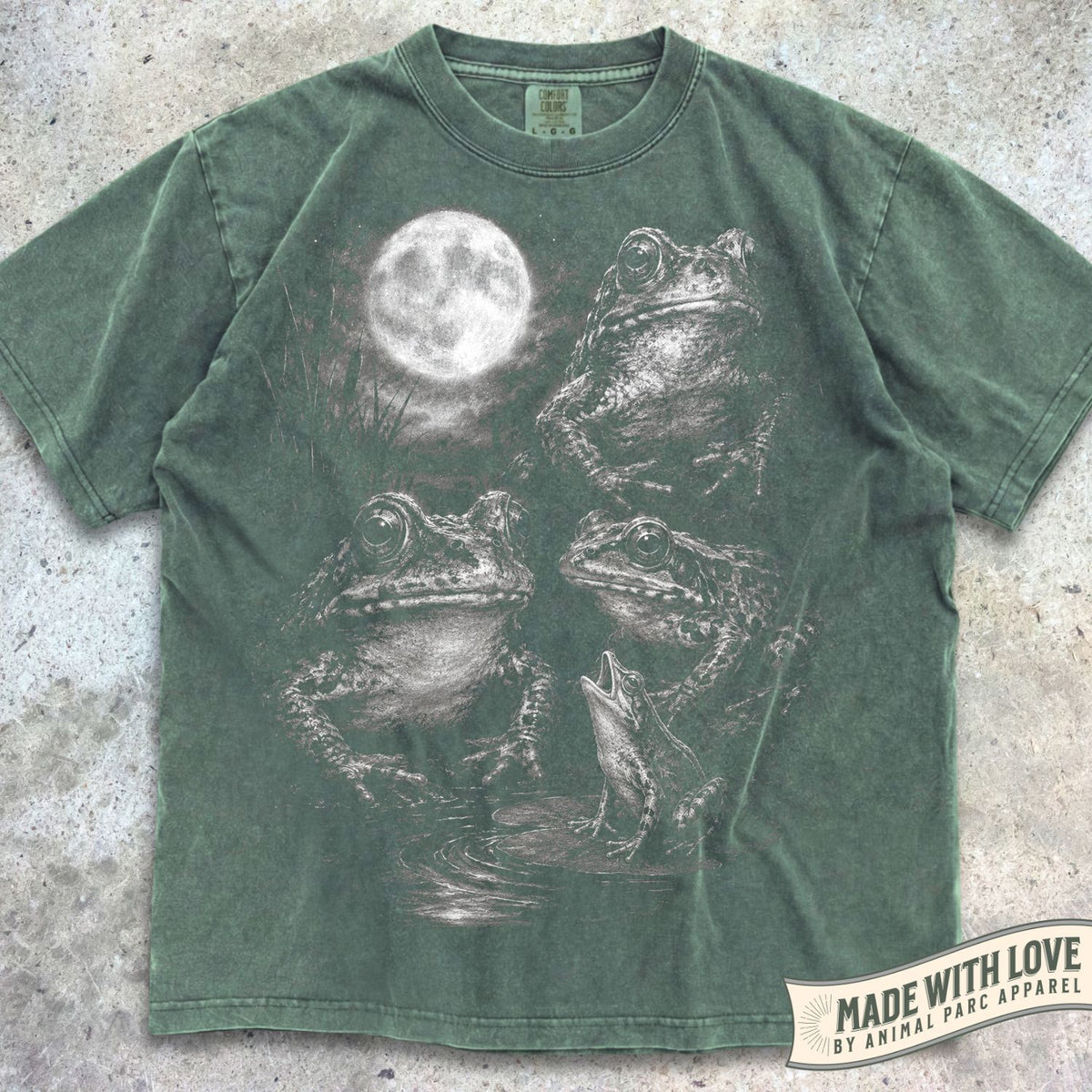 Full Moon Frogs Tee
