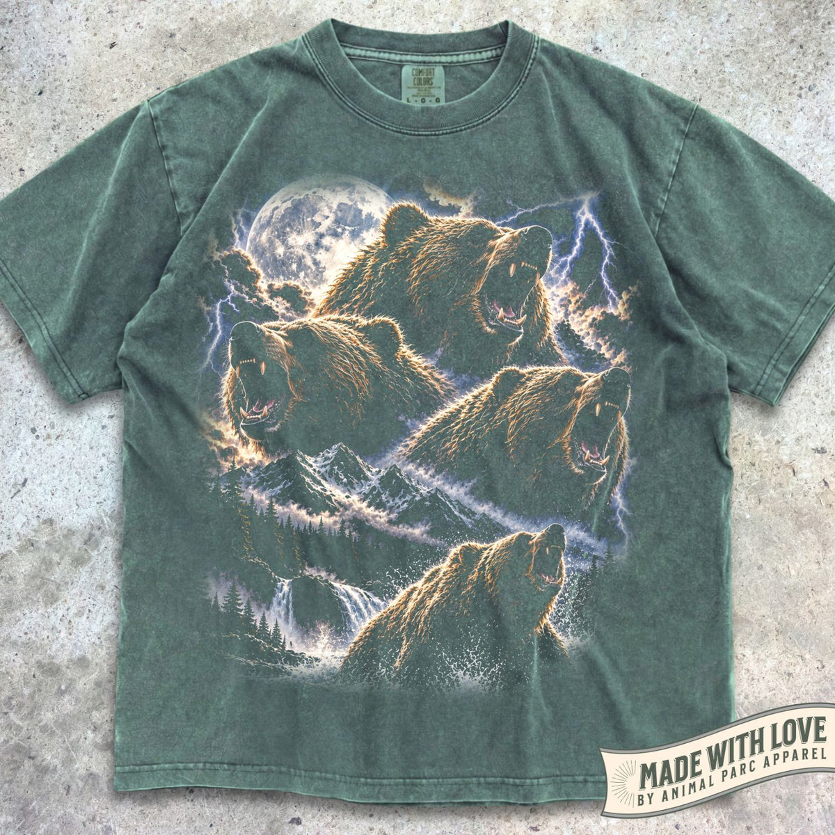 Lightning Grizzlies Tee
