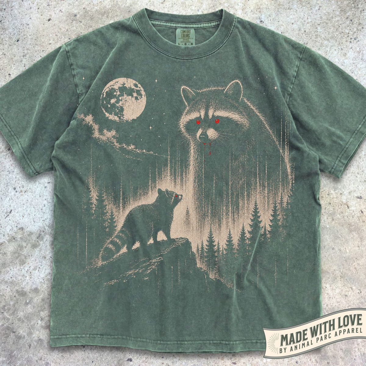 Horror Raccoon Tee