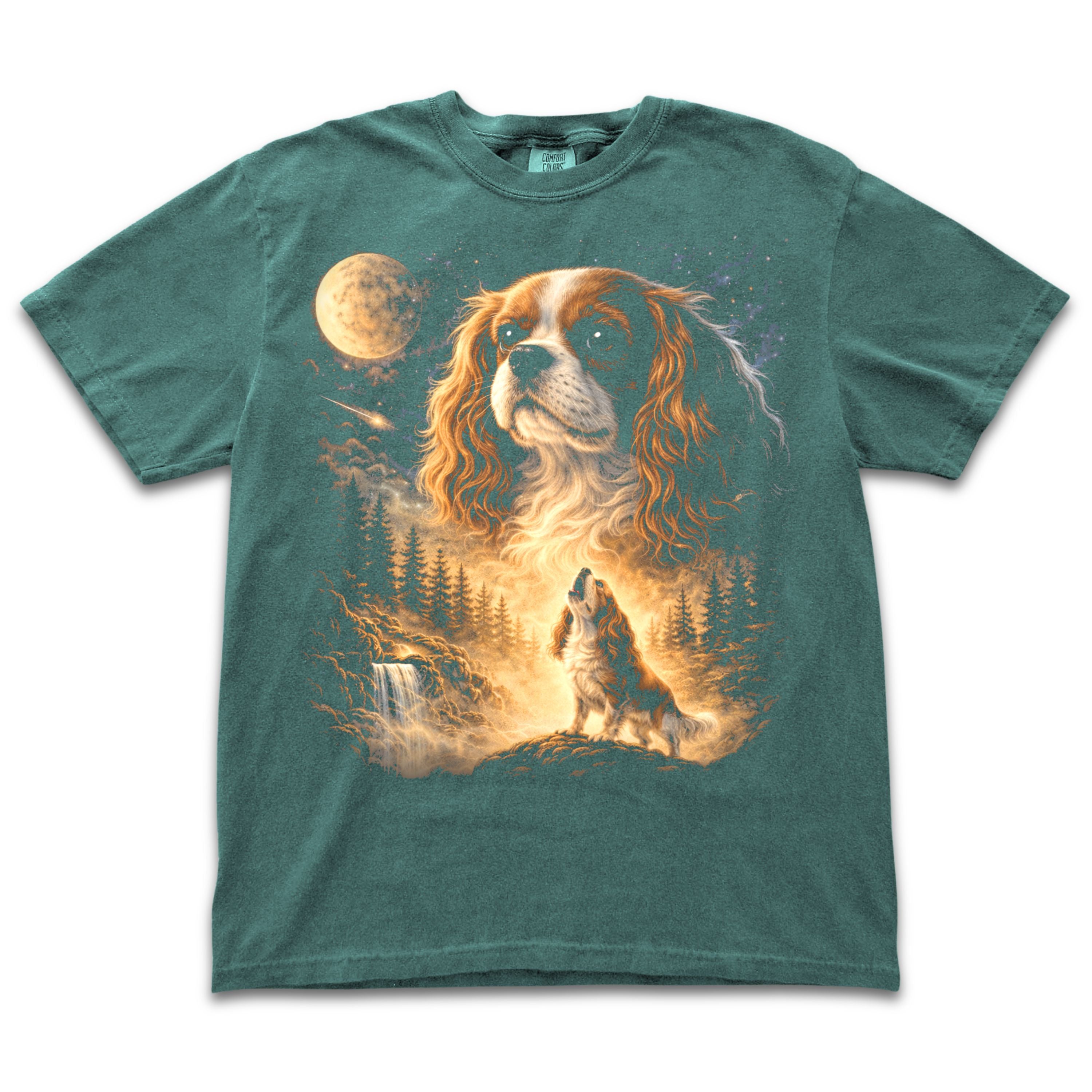 Cavalier Howling to the Moon