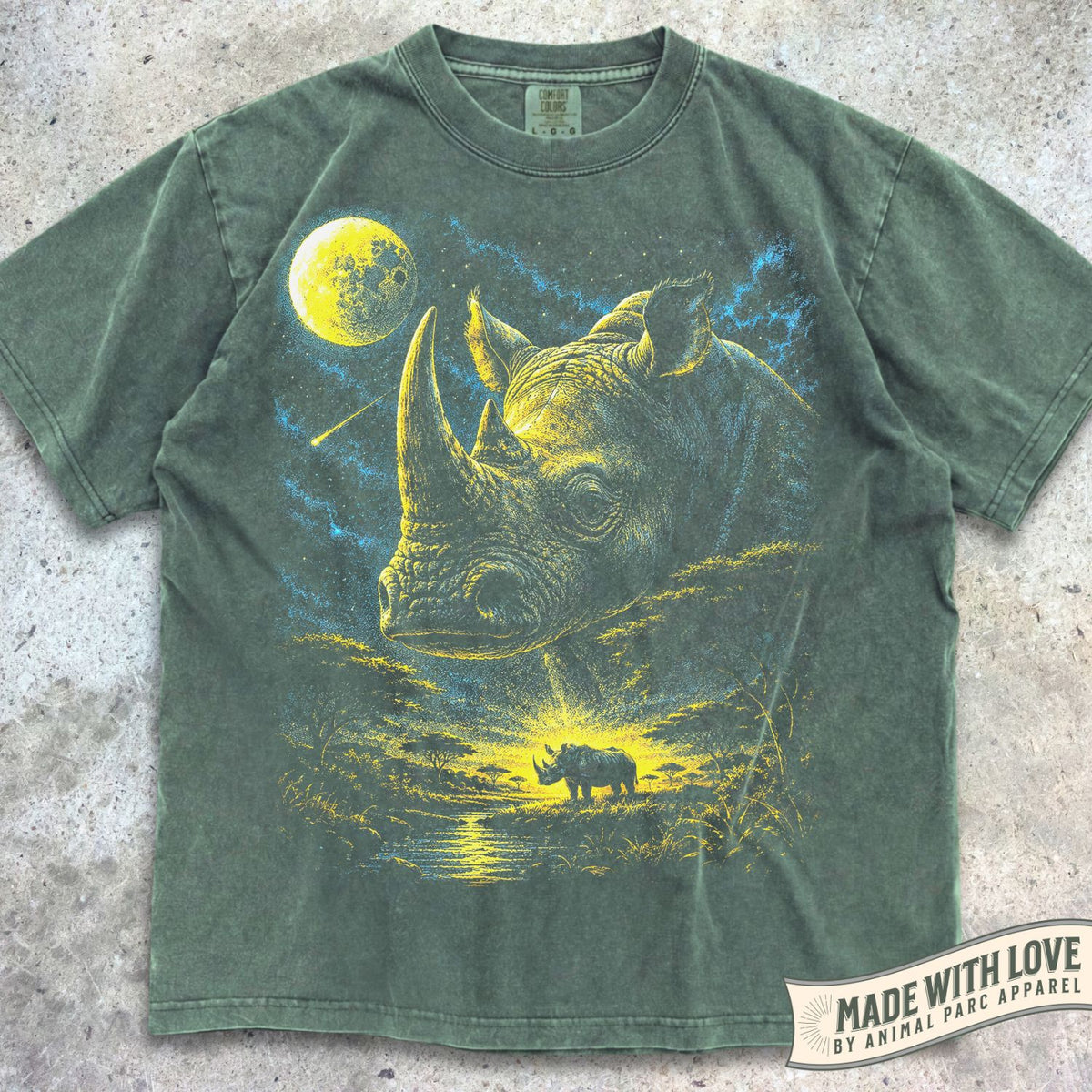 Moonlight Rhino Tee