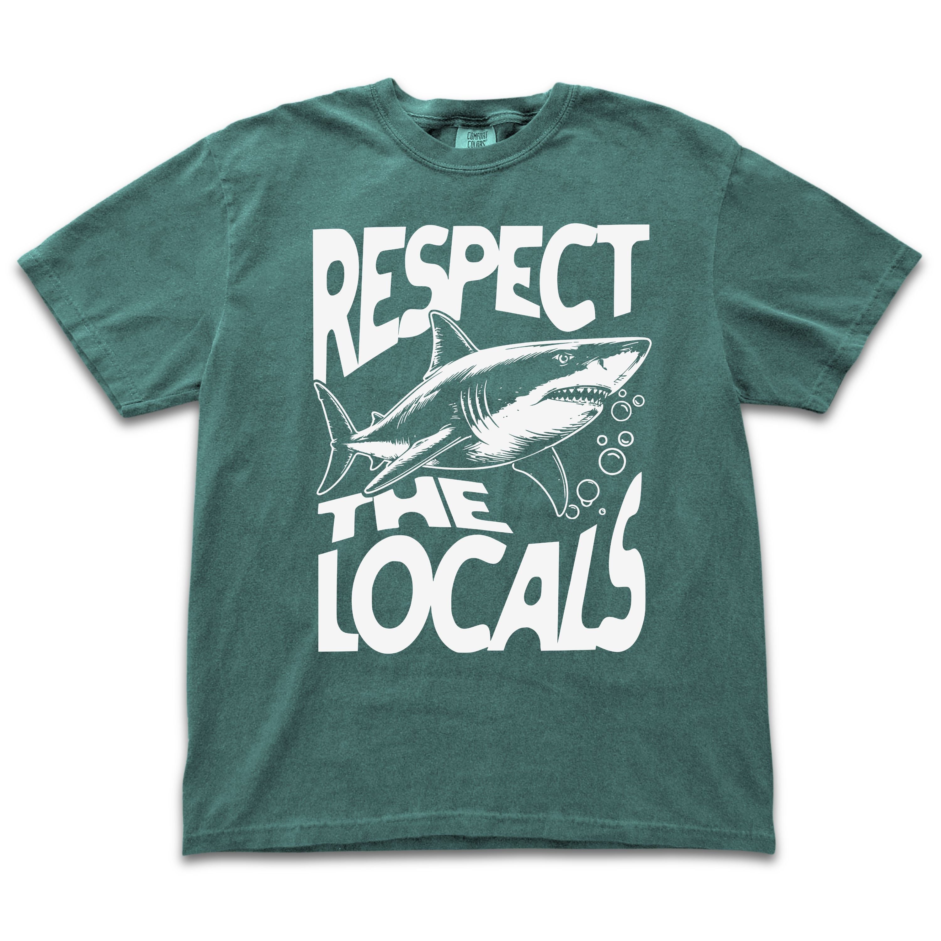 Respect The Locals - Shark
