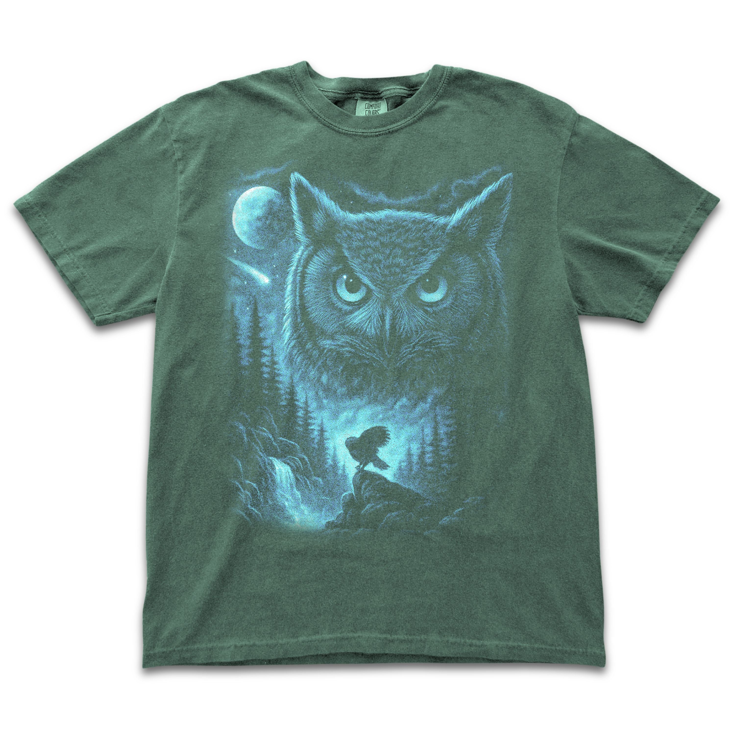 Blue Moonlight Owl