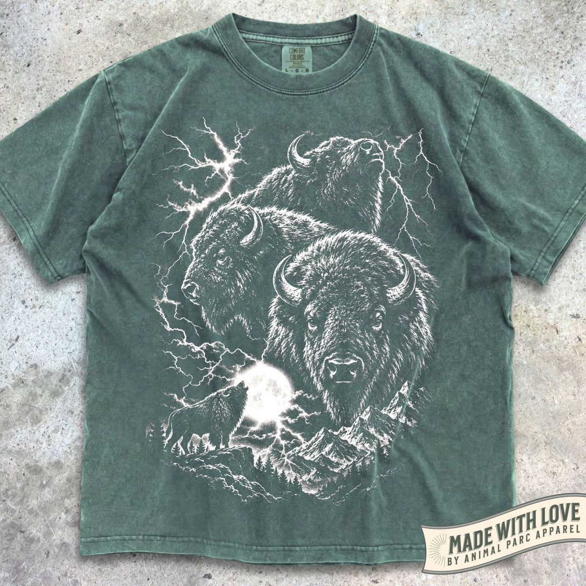 Lightning Bisons Tee