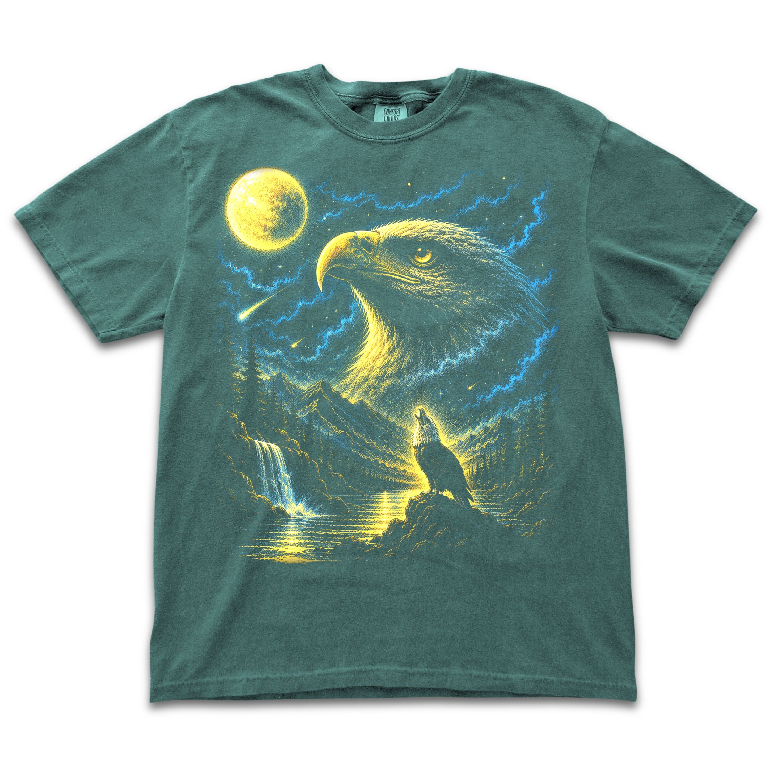 Bald Eagle Howling to the Moon 2.0