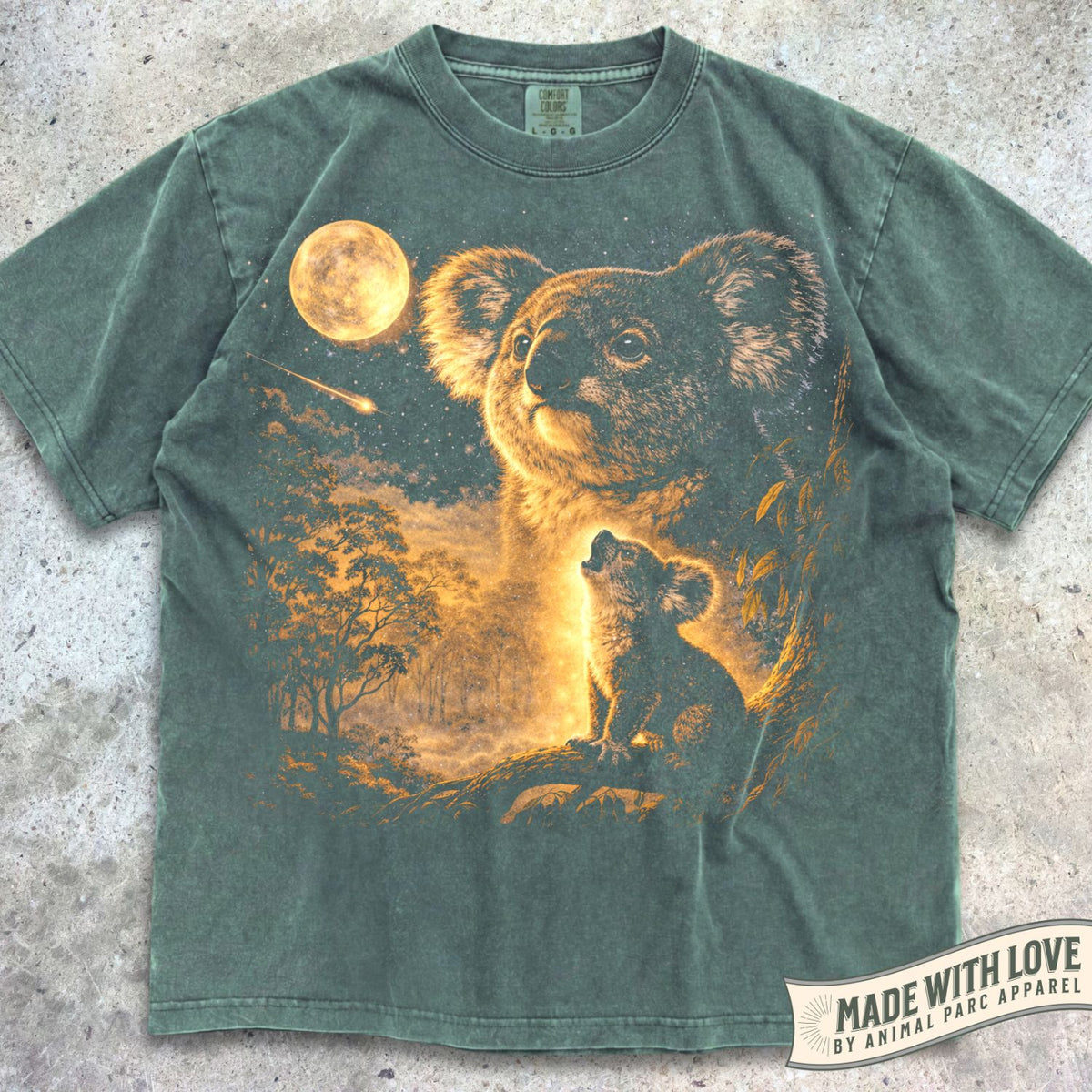 Koala Howling Moon Tee