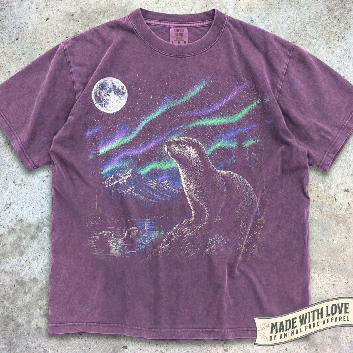 Northern Lights Otter Tee