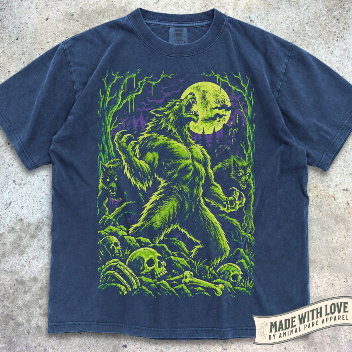 Neon Werewolf Tee