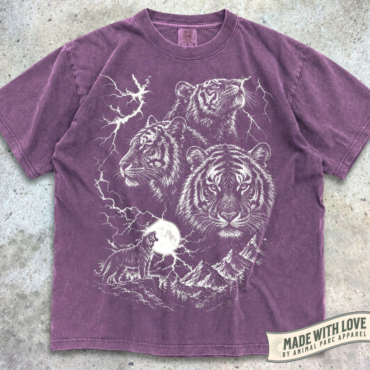 Lightning Tigers Tee