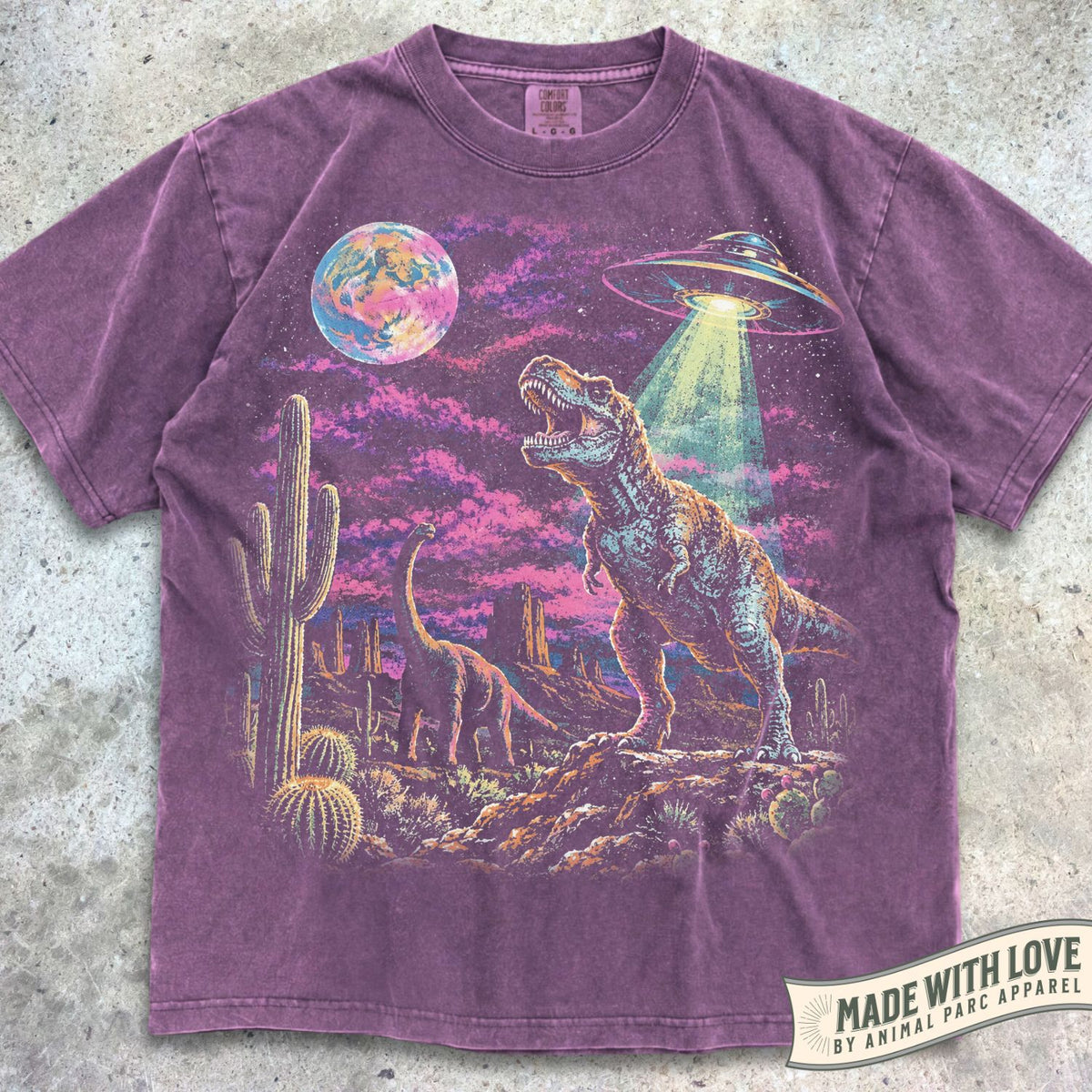 Dinosaurs Ufo Tee