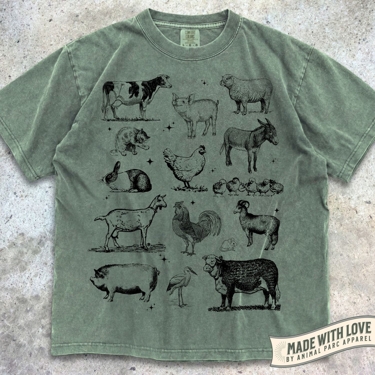 Farm Animals Tee