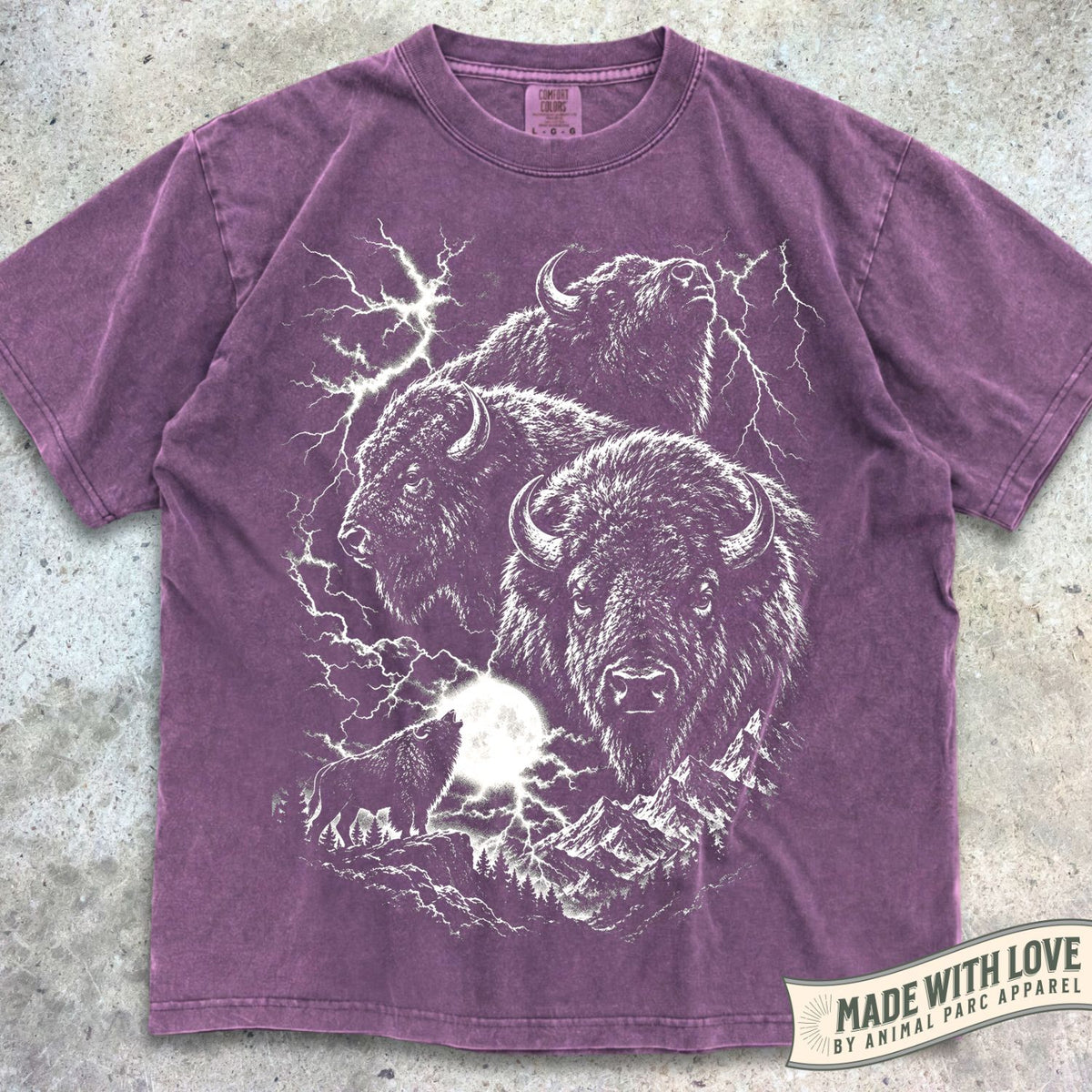 Lightning Bisons Tee