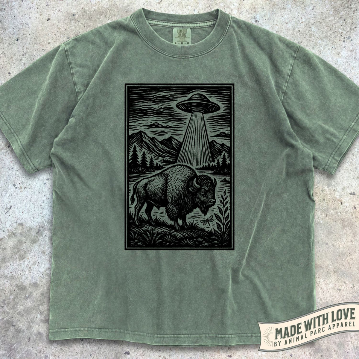 Ufo Bison Tee