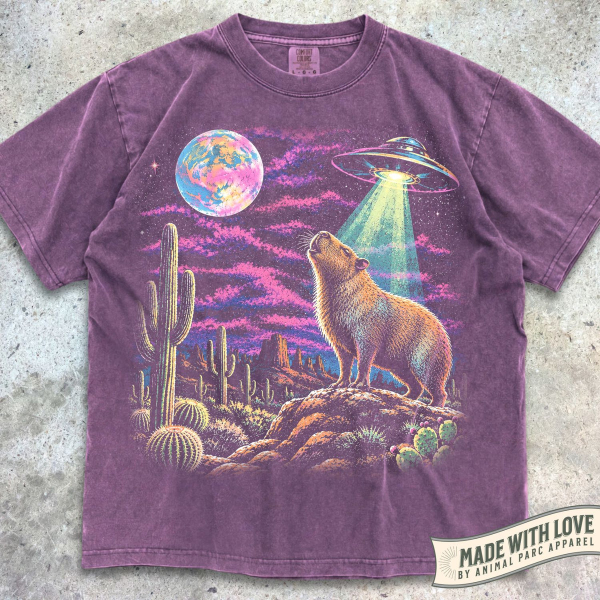 Capybara Ufo Tee