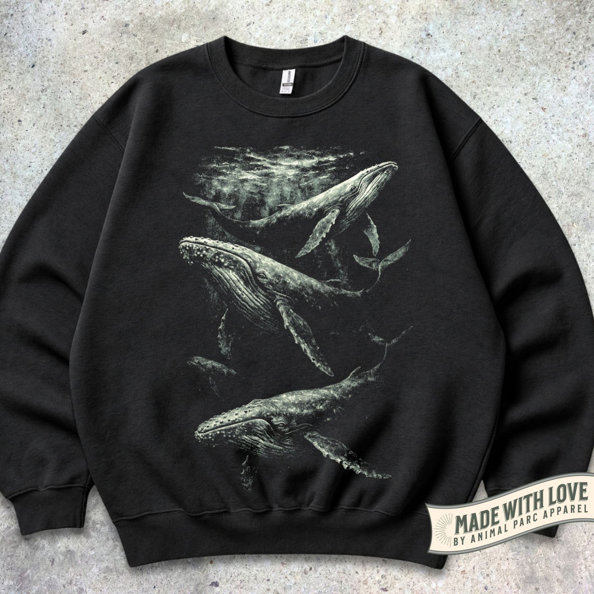 Humpbacks Crewneck