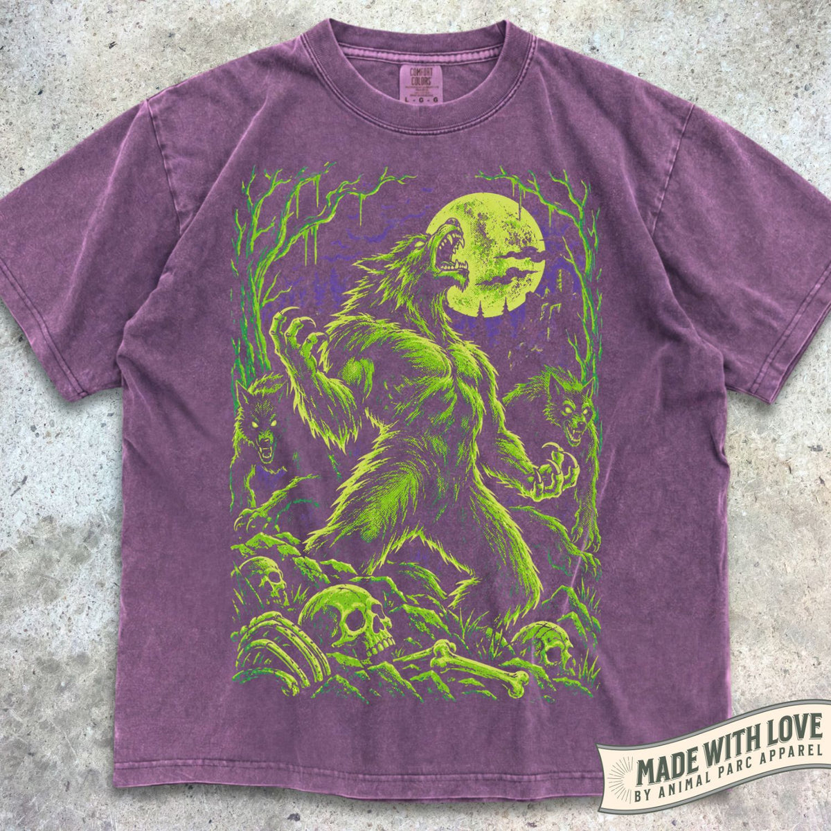 Neon Werewolf Tee